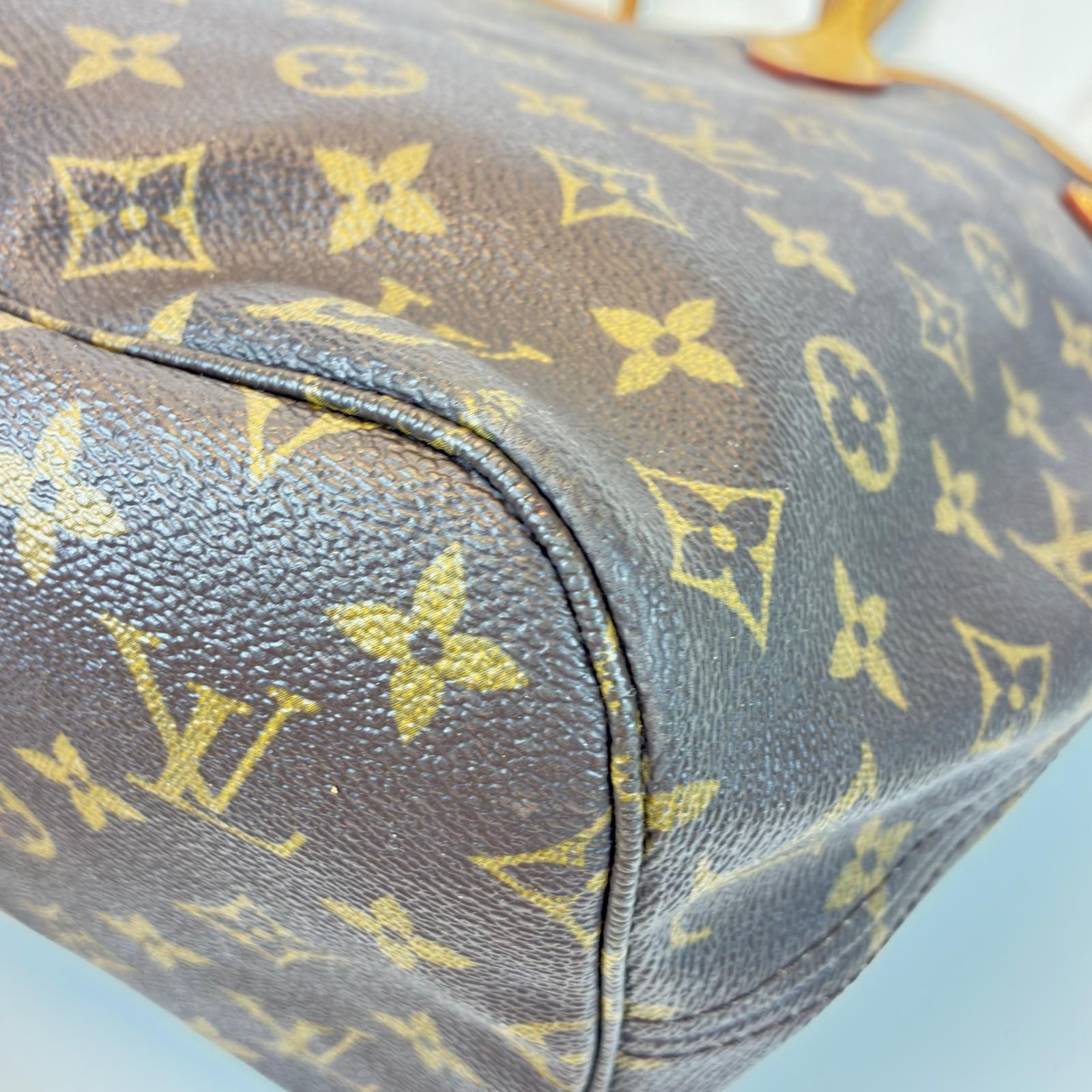LOUIS VUITTON Neverfull MM Tote Bag M40156 Monogram canvas Brown