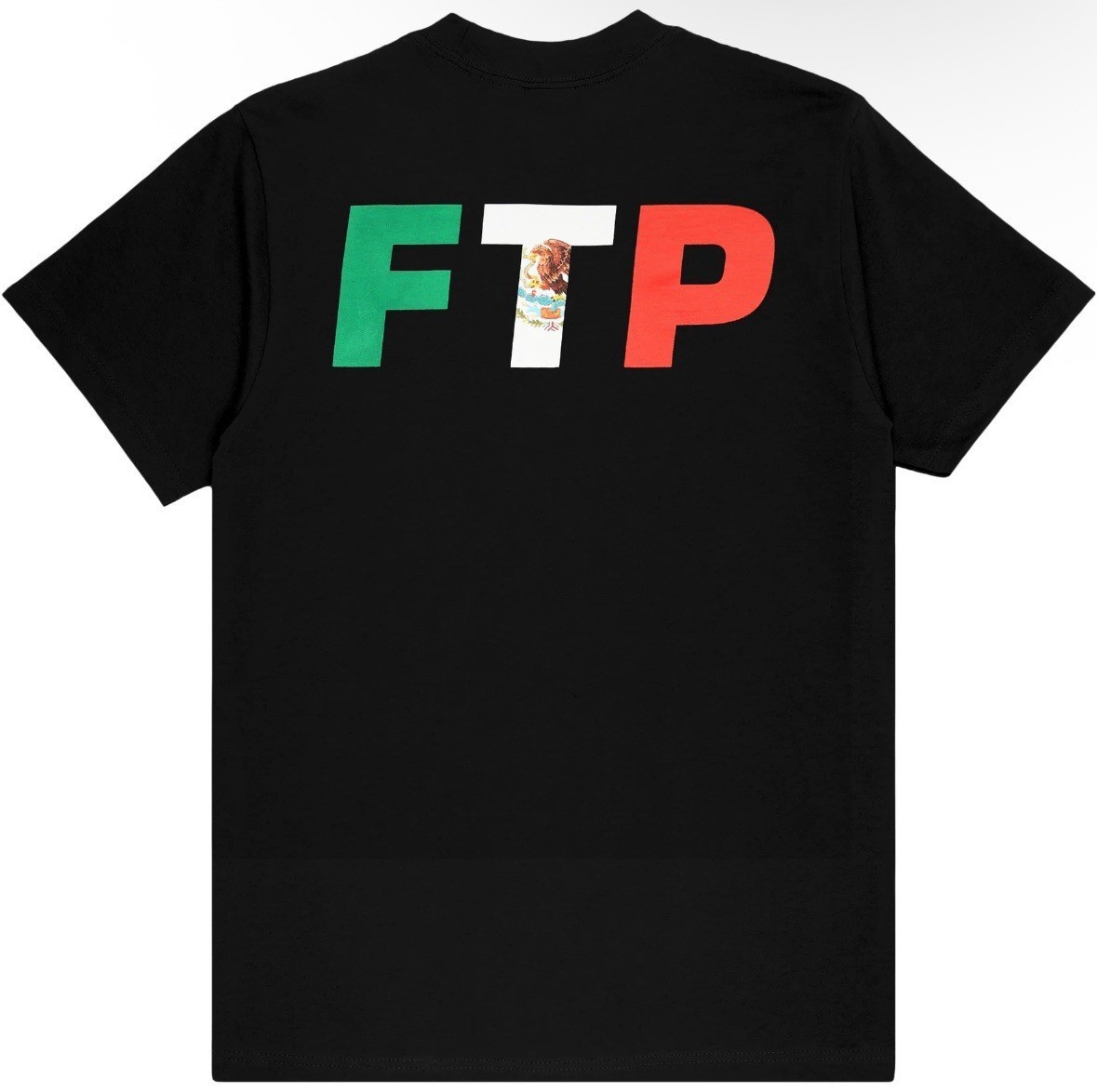 FTP Mexican Flag Logo Tee Black