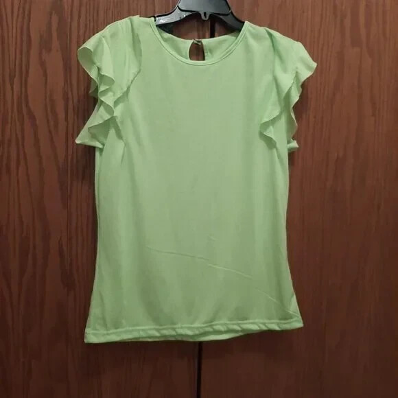 NEW ! Urban Buck Women Short Sleeve Lime Size XL