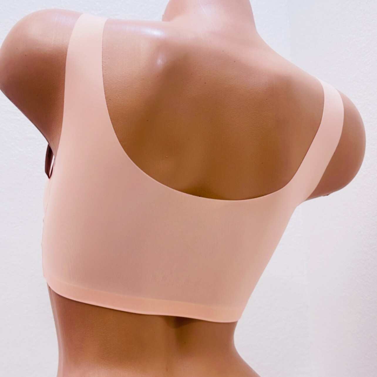 Lot 3pc Daisy Bras No Show Laser Cut Women Comfy Bra Front Close Button Seamless
