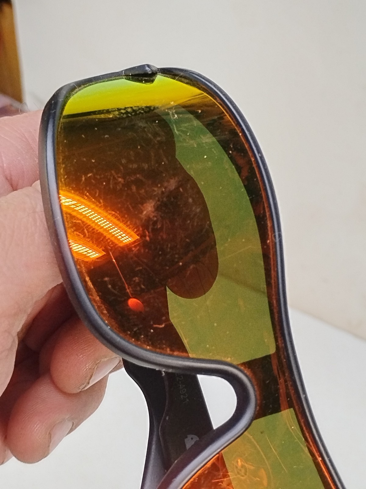 BattleVision Wrap Arounds Unisex Sunglasses Wear Over Prescription UV Protection