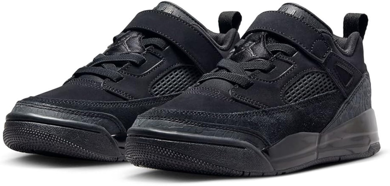 Jordan Spizike Low Little Kids’ Shoes (FQ3951-001, Black/Anthracite/Black) Size