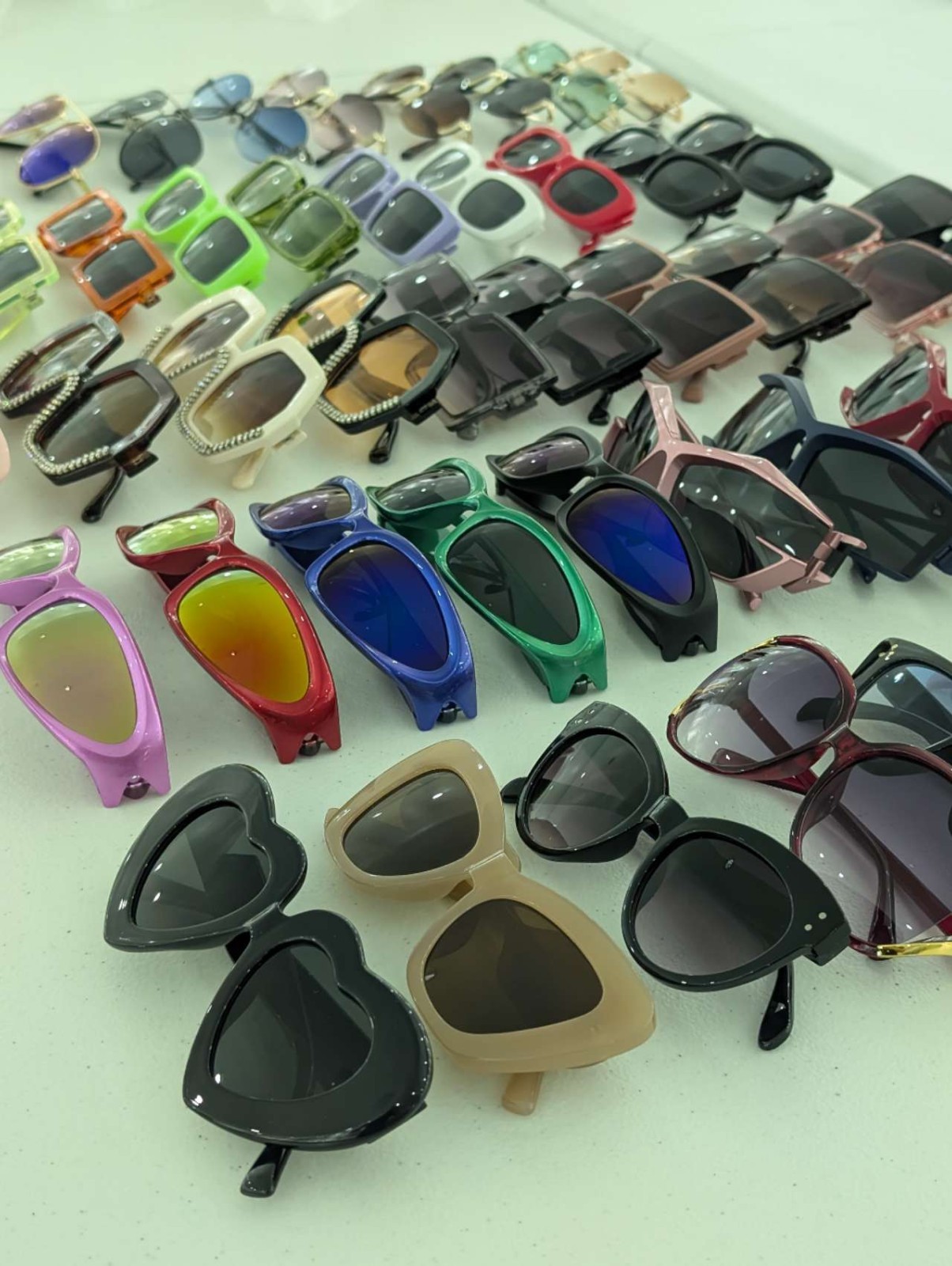 50PC Bulk Mixed Wholesale Assorted Sunglasses Lot Set New Unisex