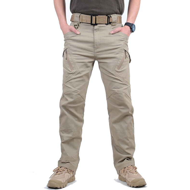 Tactical Cargo Pants for Men Waterproof Hiking Work Combat Outdoor Trousers