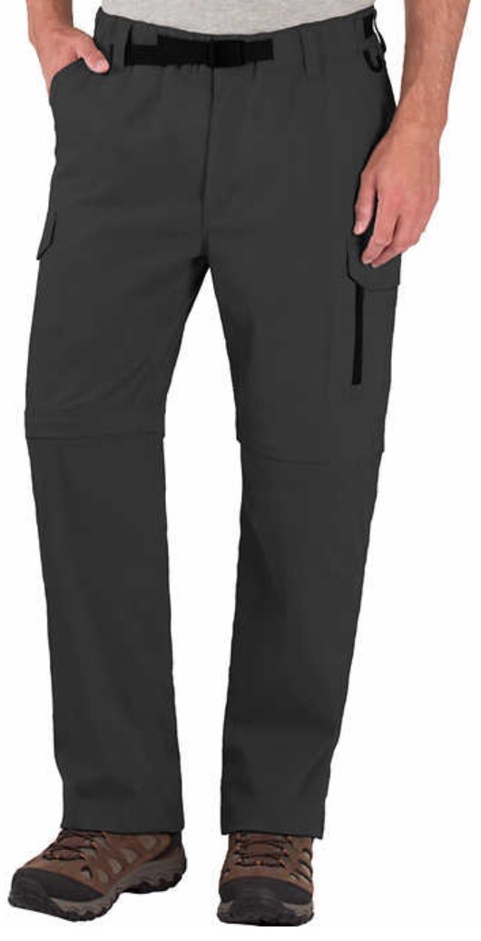 BC Clothing Men’s Convertible Stretch Cargo Hiking Pants/Shorts. Awesome Pant