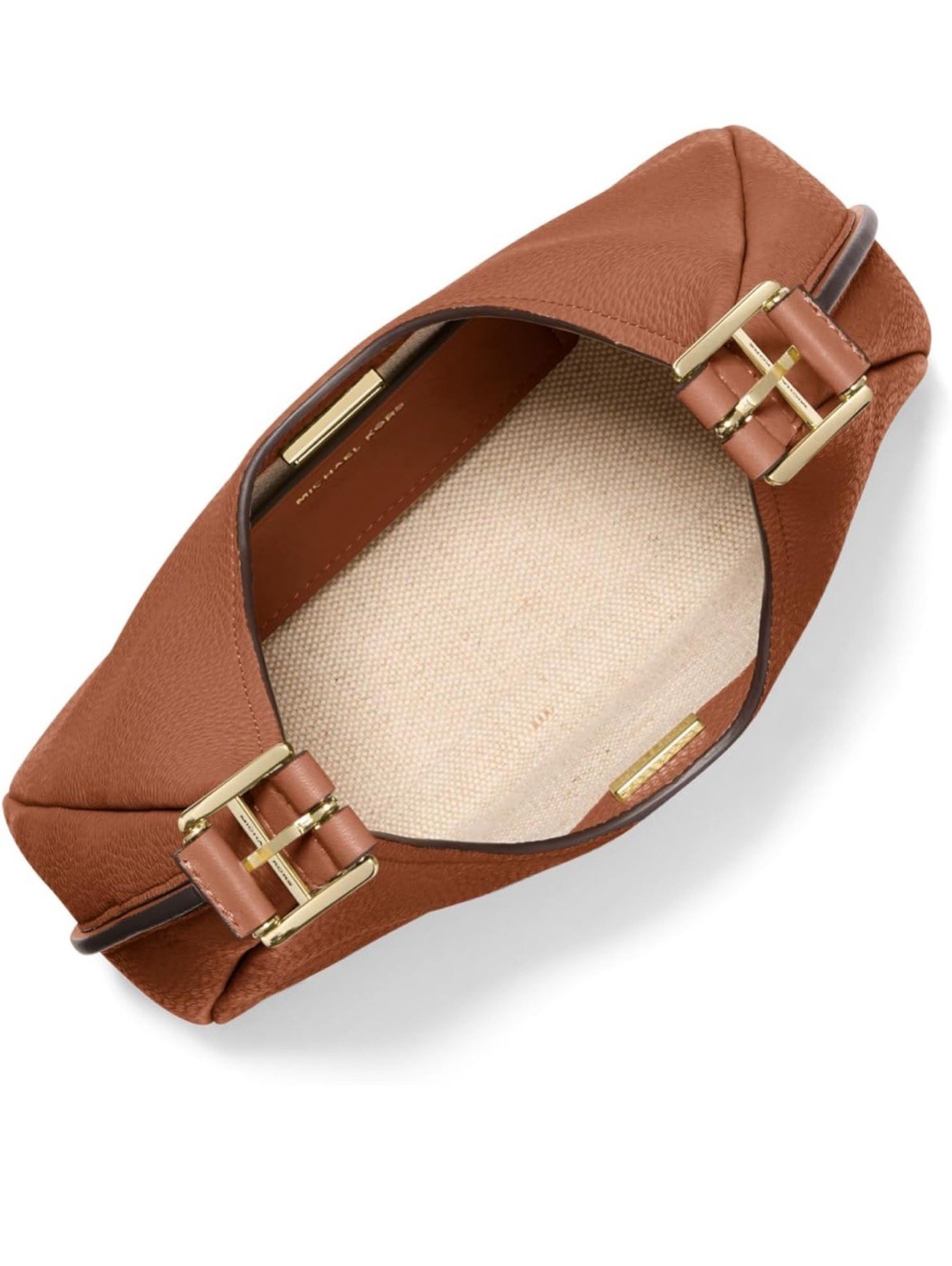 Michael Kors womens Nolita Small Hobo Shoulder Bag Brown
