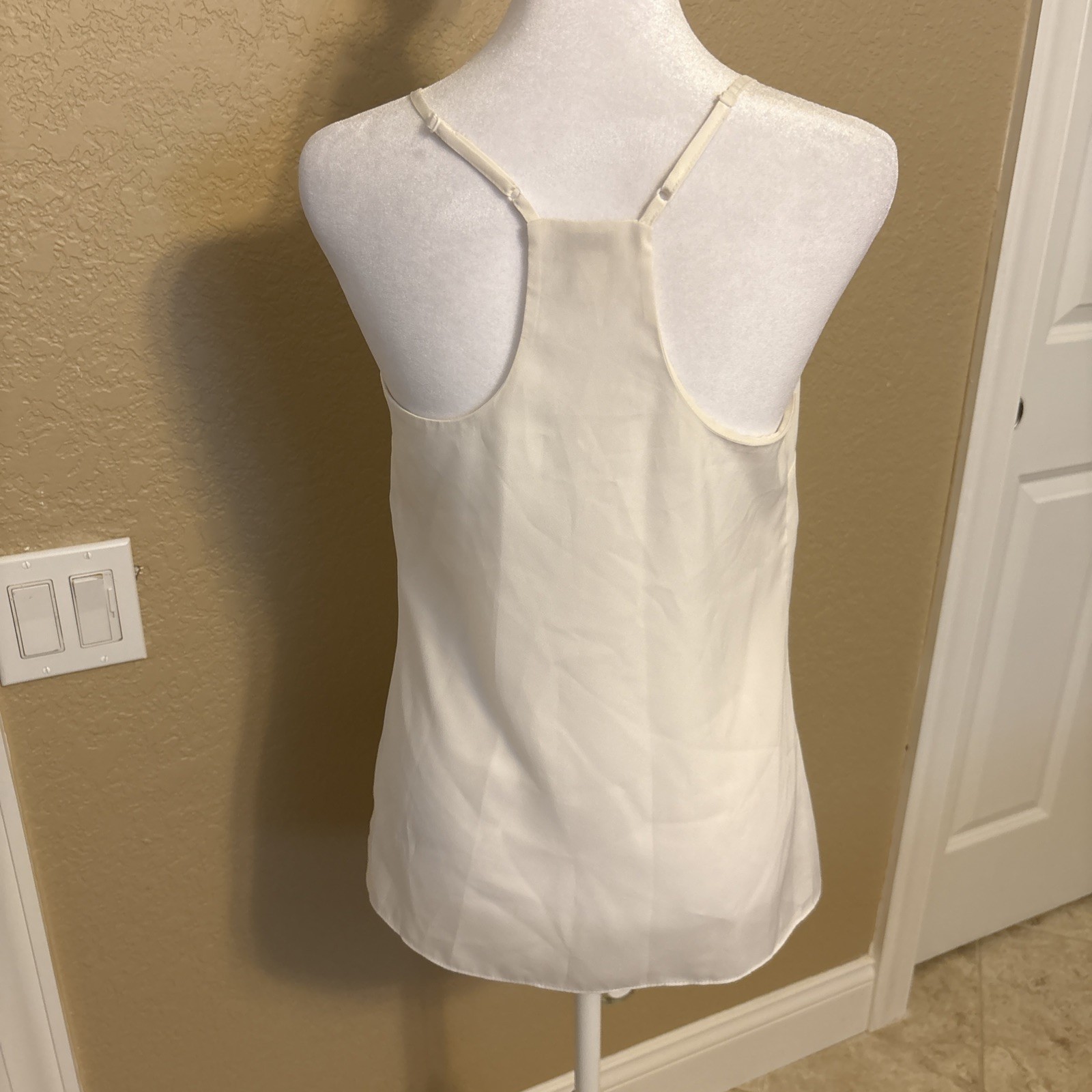 J Crew Cami, Tank, Ivory Size 2, XS