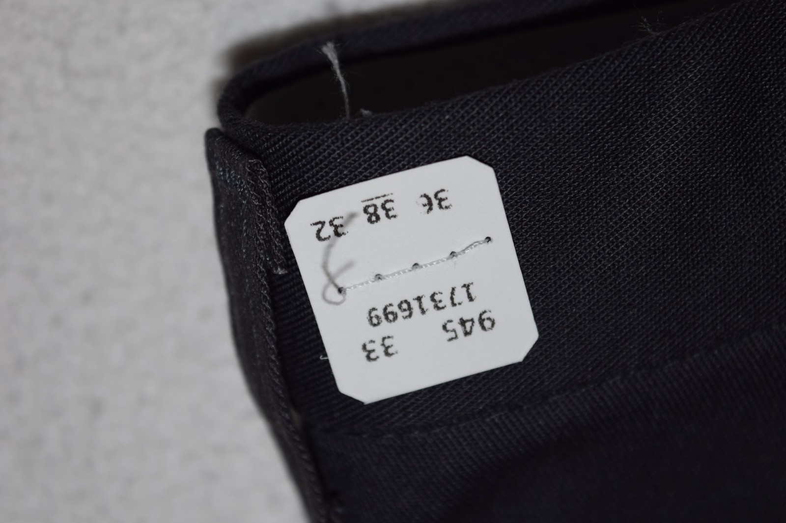 CINTAS COMFORT FLEX CHARCOAL GRAY WORKS PANTS 945-33, 36×32, 34×32