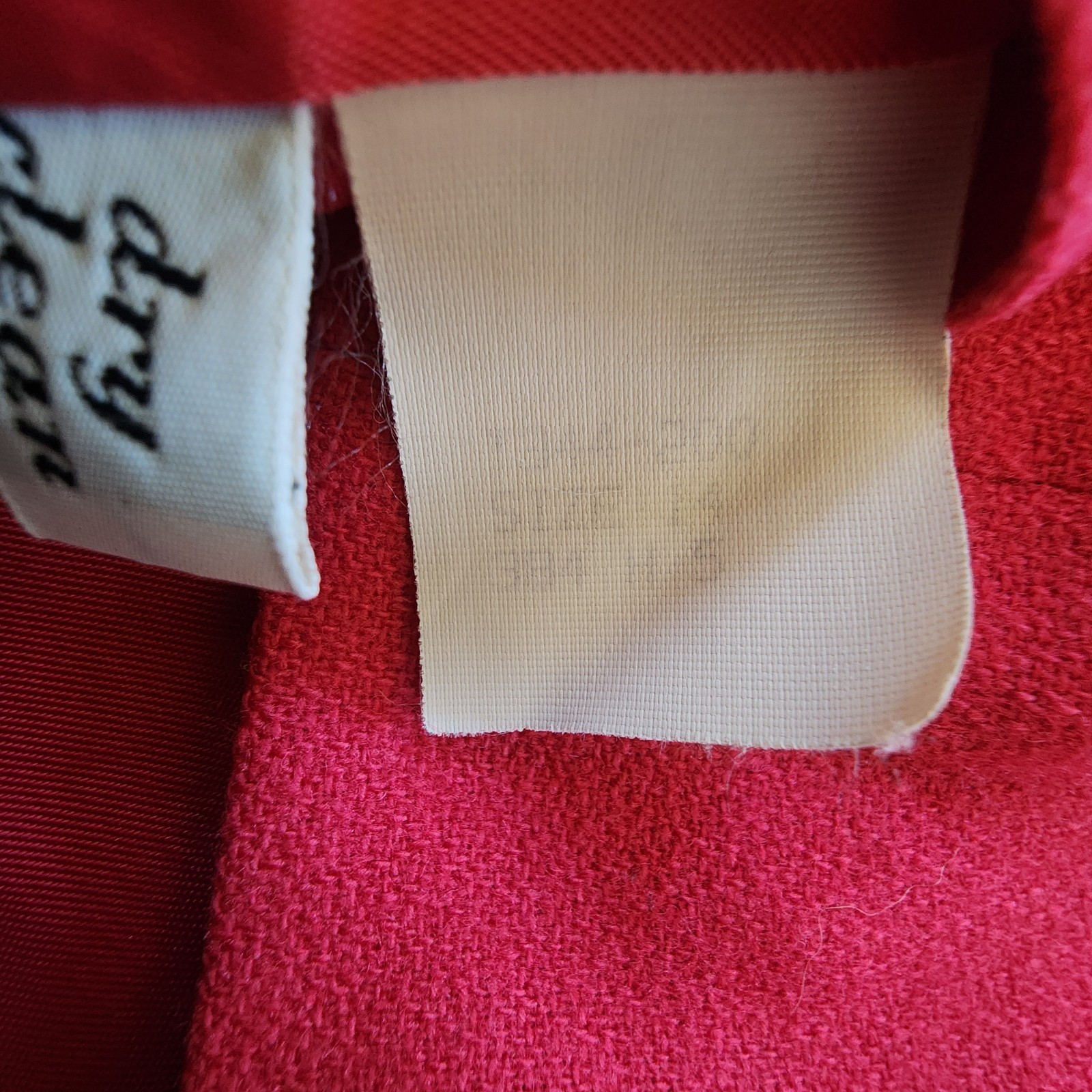 VINTAGE Pendleton Pure Virgin Wool Blazer Jacket Size 14 Hot Pink Fuchsia USA