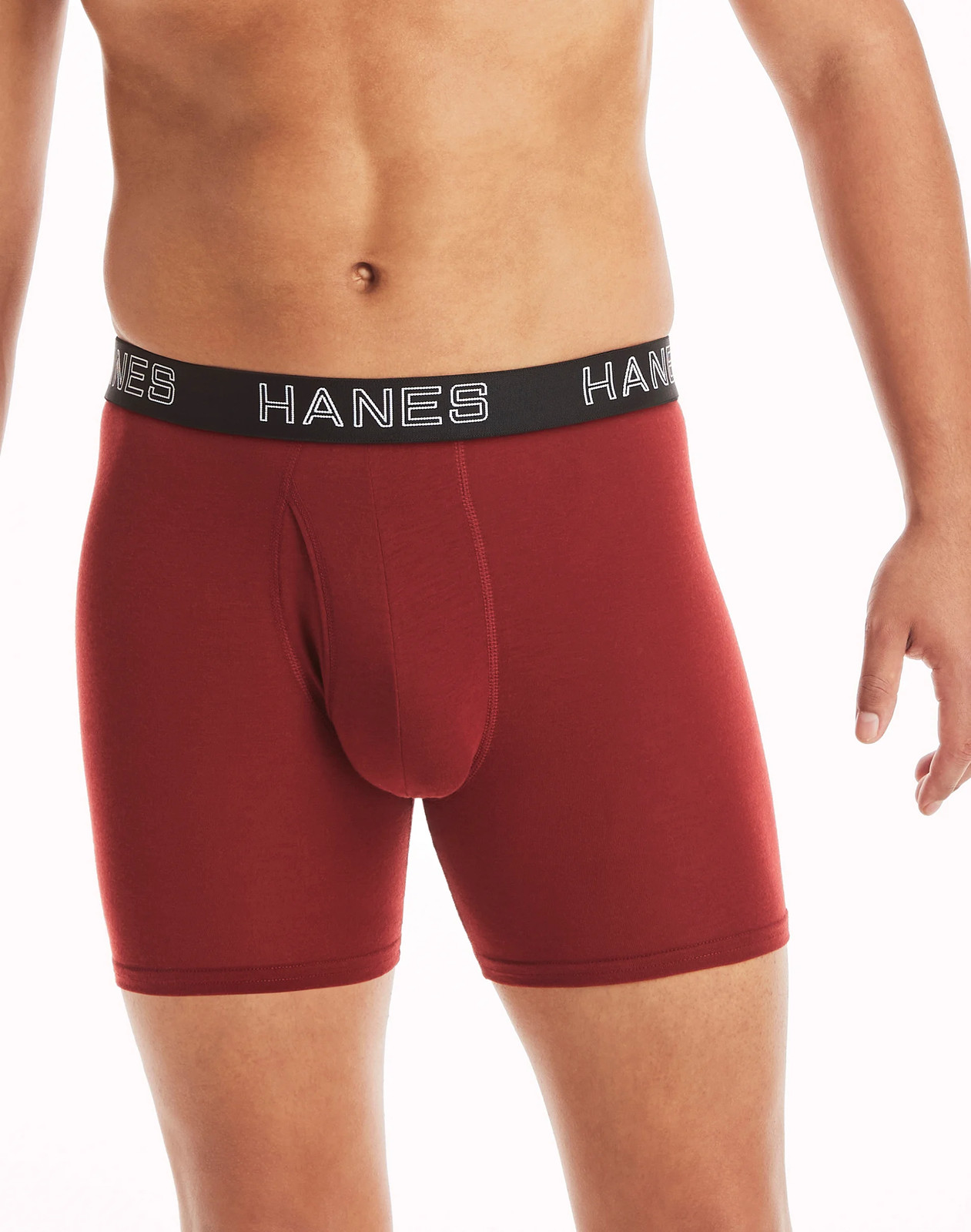 Hanes Men’s Boxer Brief 4-Pack Ultimate Comfort Flex Fit Total Support Pouch