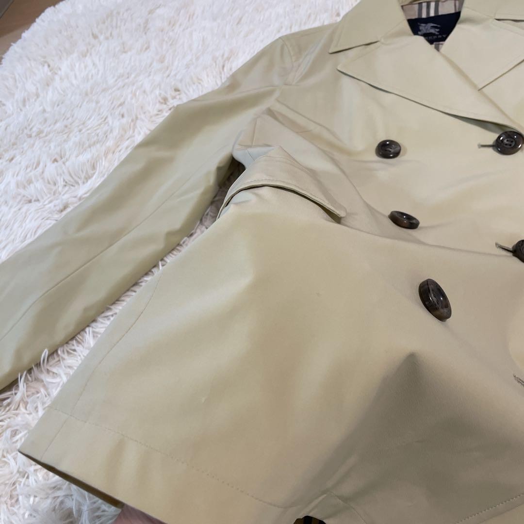 Burberry London mid coat Nova check double