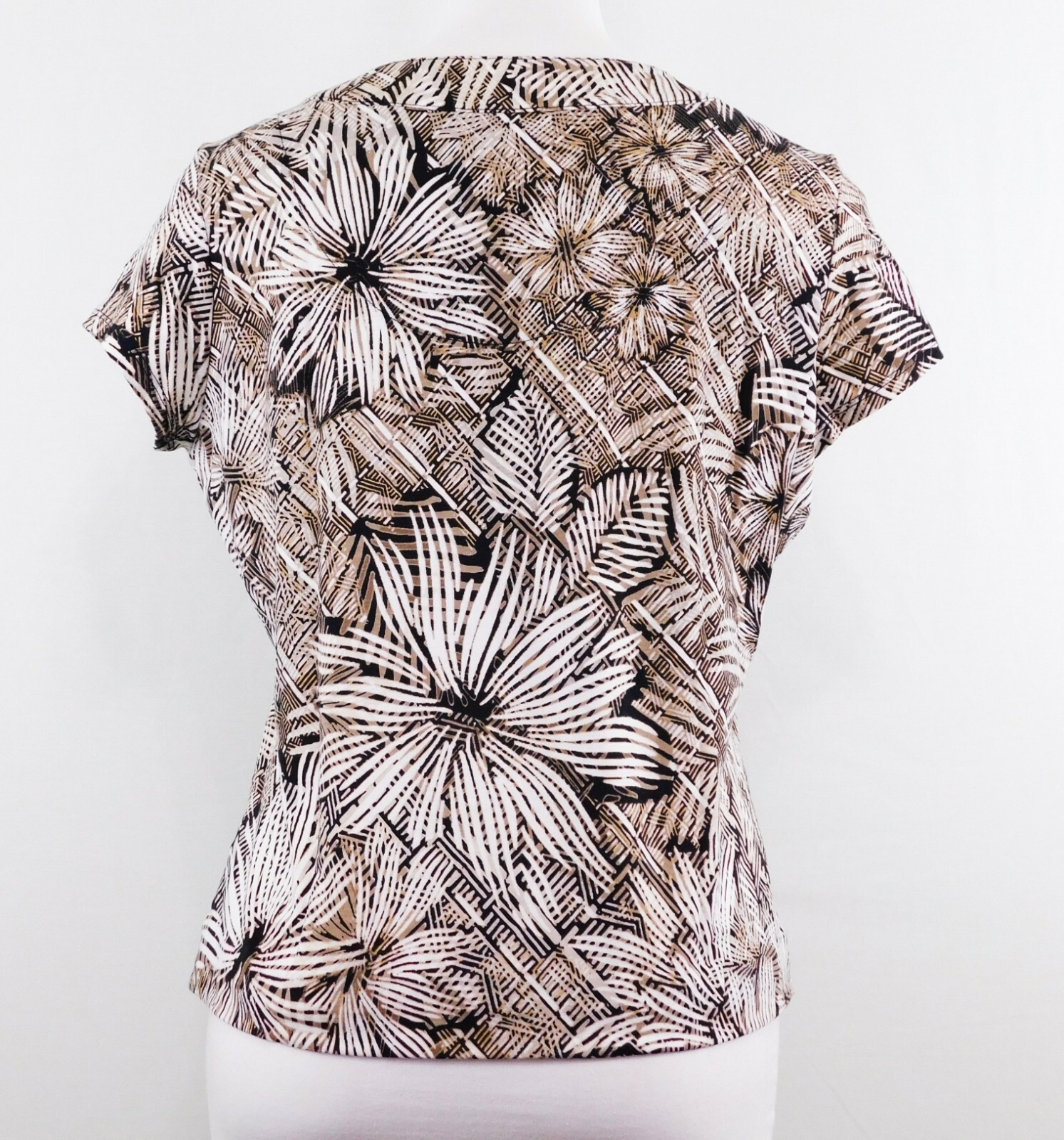 Ruby Rd. Women Shirt, Size M, Multi-color, 95% Cotton, 5% Spandex