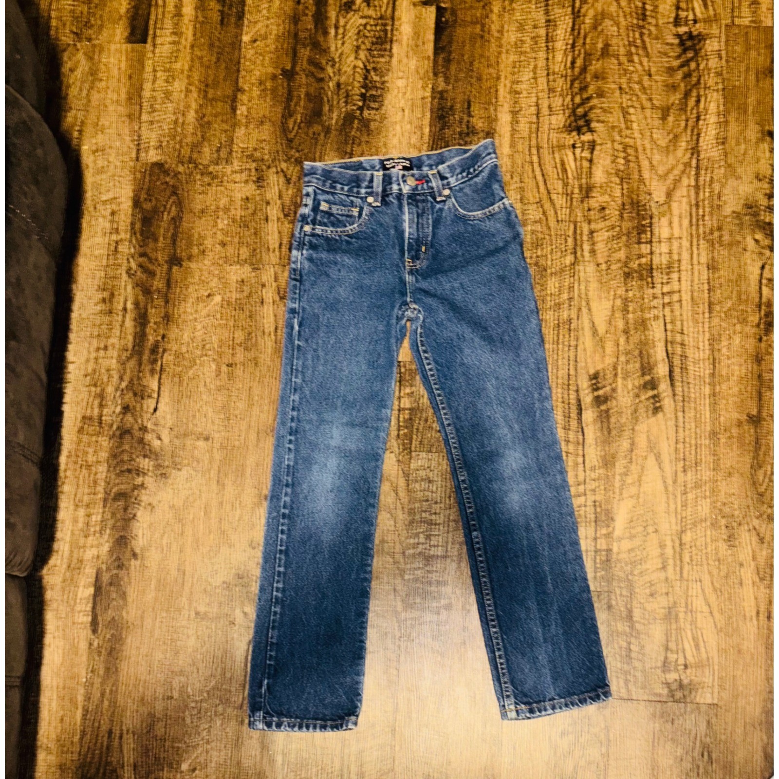 Polo Jeans Co Ralph Lauren Boys Size 10 Medium Wash Straight Leg Denim Jeans RL