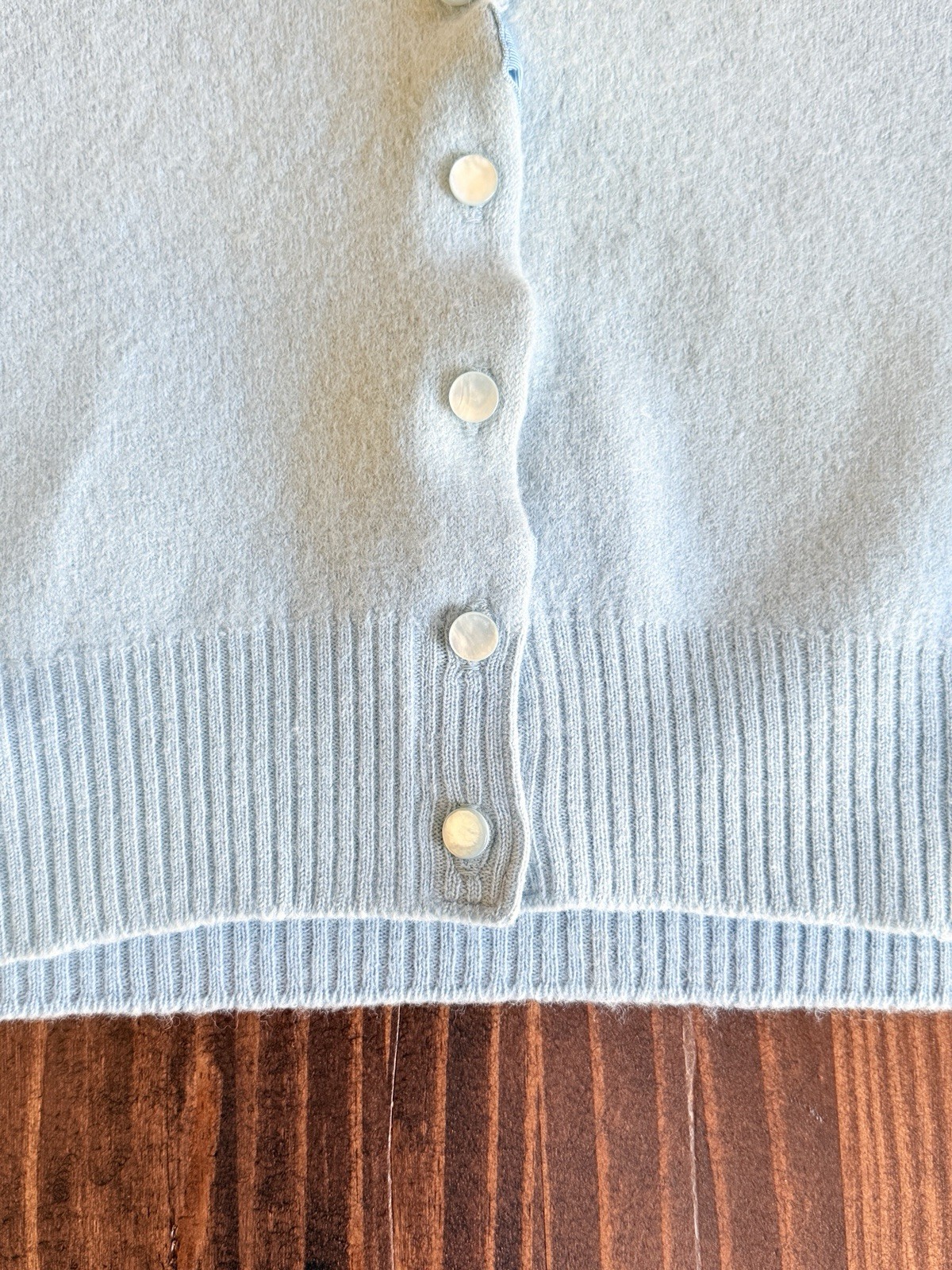 Vintage 1950s Jantzen Knit Collared Knit Sweater Top Made in USA Womens S