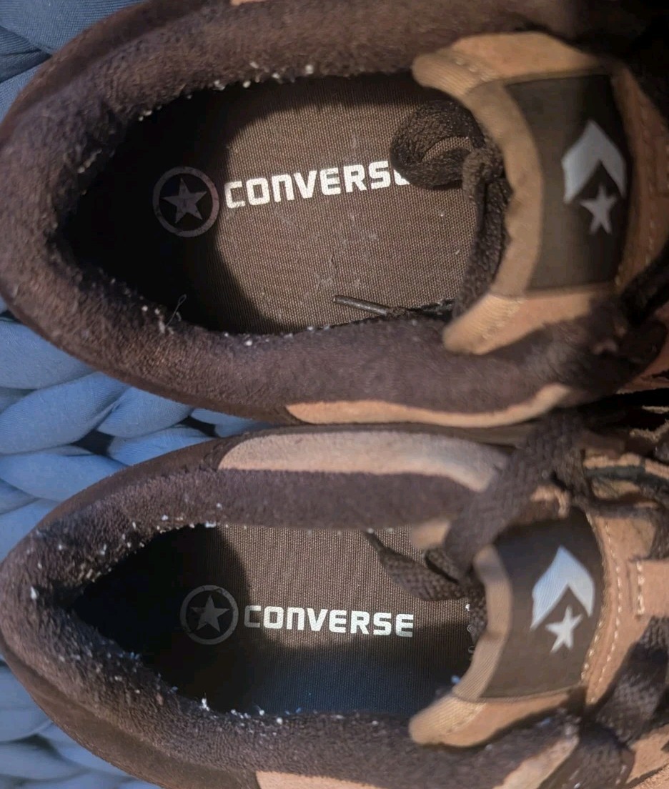 Converse One-Star Pro Low OX Tan & Brown Sneakers Men Sz 13 Excellent Condition!