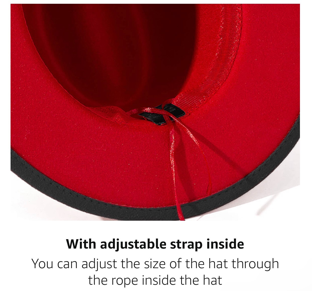 Wide Brim Wool Felt Panama-Adult Cap Hat Casual Jazz Cap for Men Women