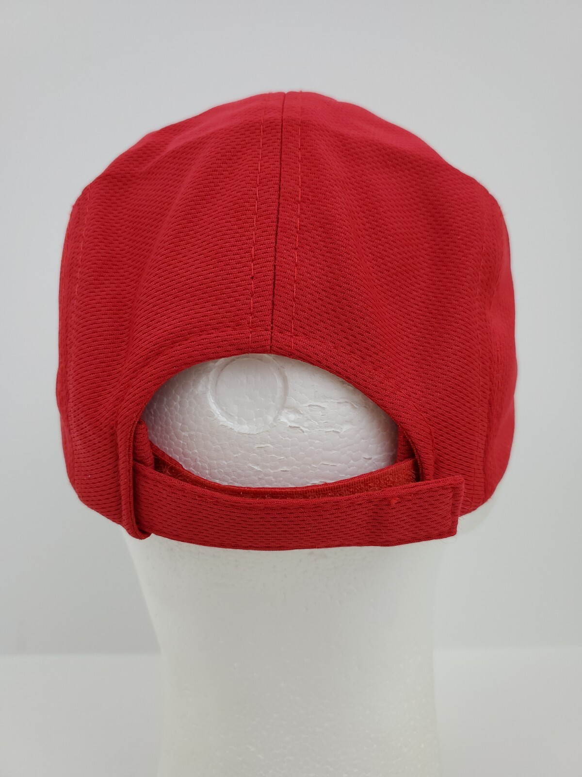 Freedom Trail Run Boston Strapback Hat Adult Red Massachusetts Embroidered Cap