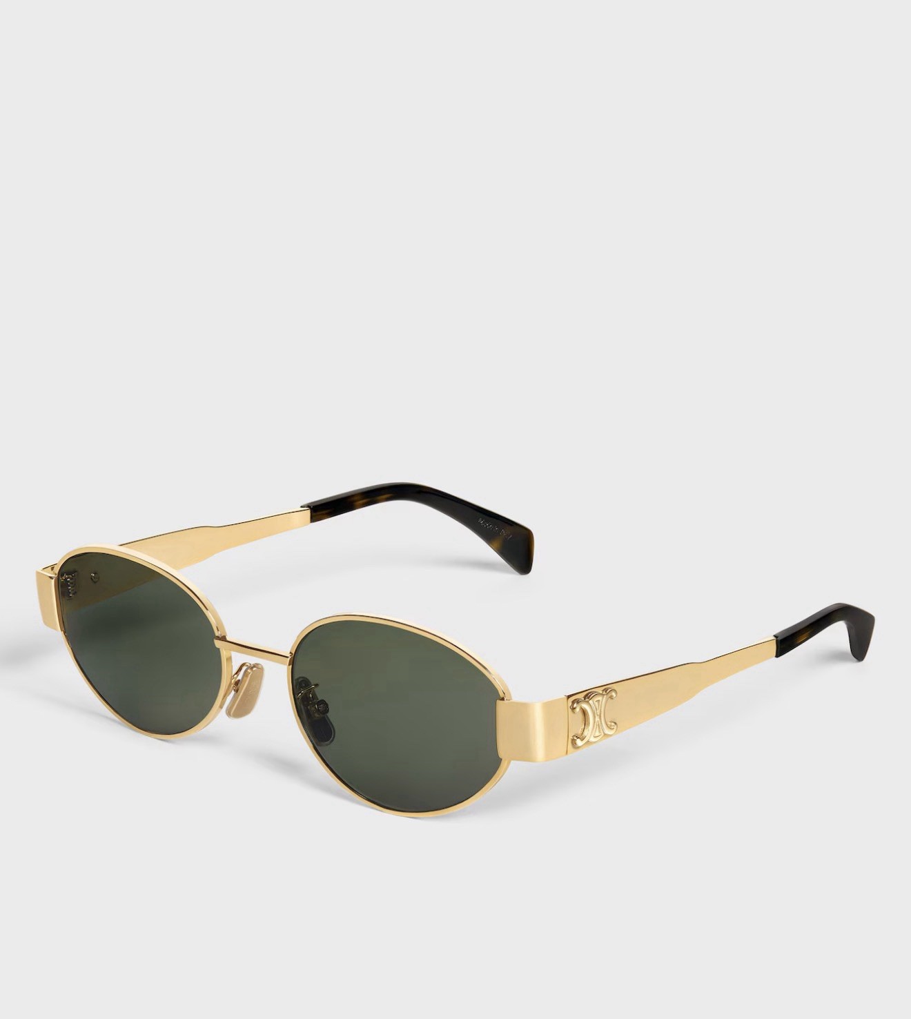 CELINE TRIOMPHE METAL 01 SUNGLASSES IN METAL