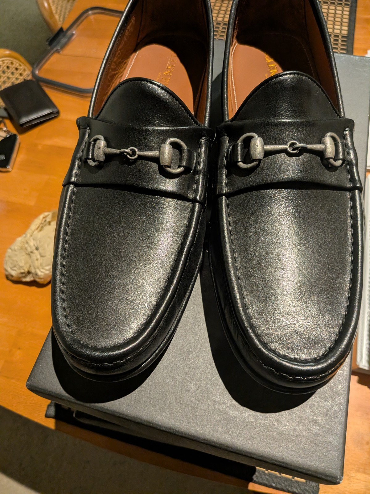 12D ALLEN EDMONDS VERONA II HORSEBIT LOAFER MADE IN ITALY