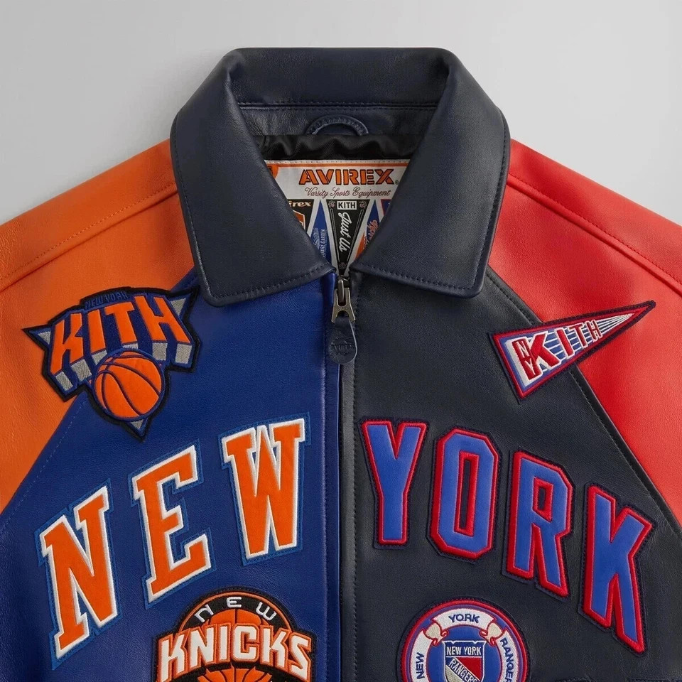 Kith & AVIREX for Madison Square Garden Sports Icon Jacket