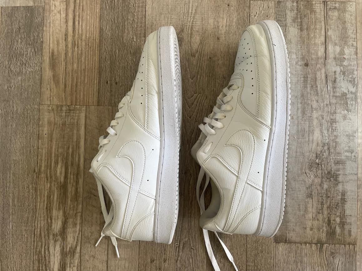 Men’s Nike Court Vision Next Nature Low, white, size 13