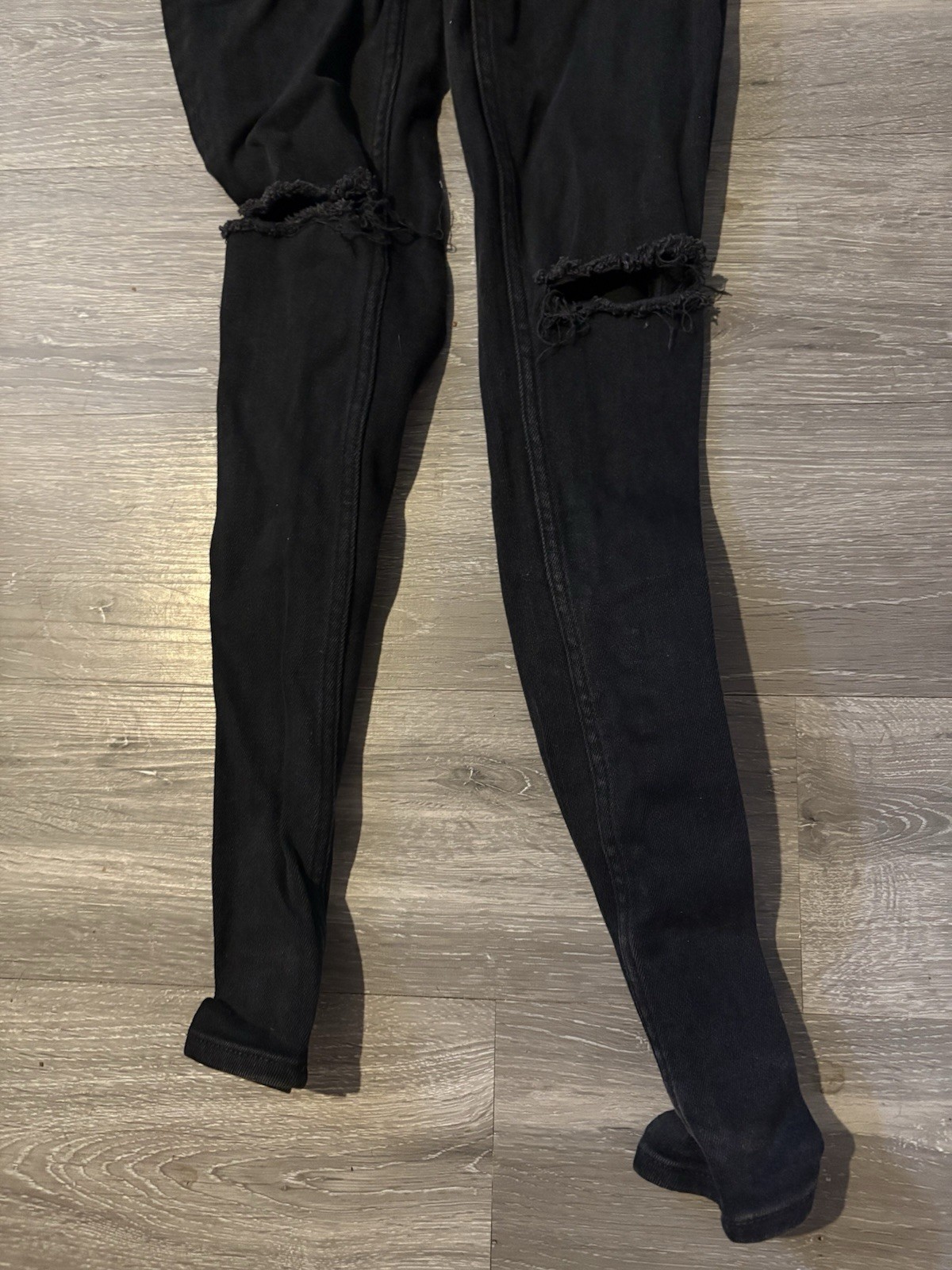 Ksubi KM74 Jeans Stretch Faded Black Button Fly Men’s Size 31×29