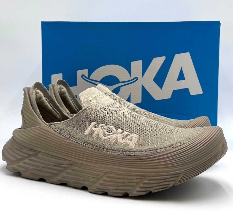 HOKA RESTORE TC Unisex NWD Running Sneaker Beige US Size M:7/M:6 W:8/W:7