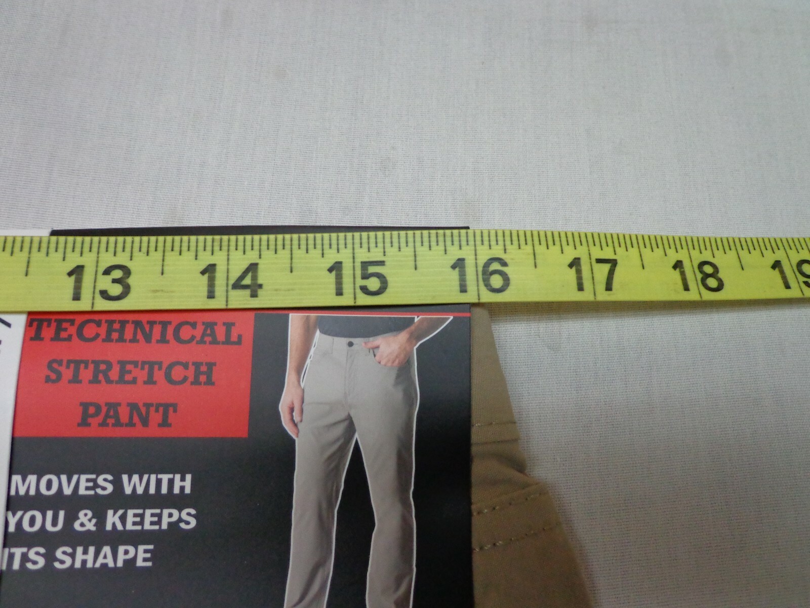 DENALI Delta Khaki Technical Stretch Pants NWT 32/32 MSRP $54