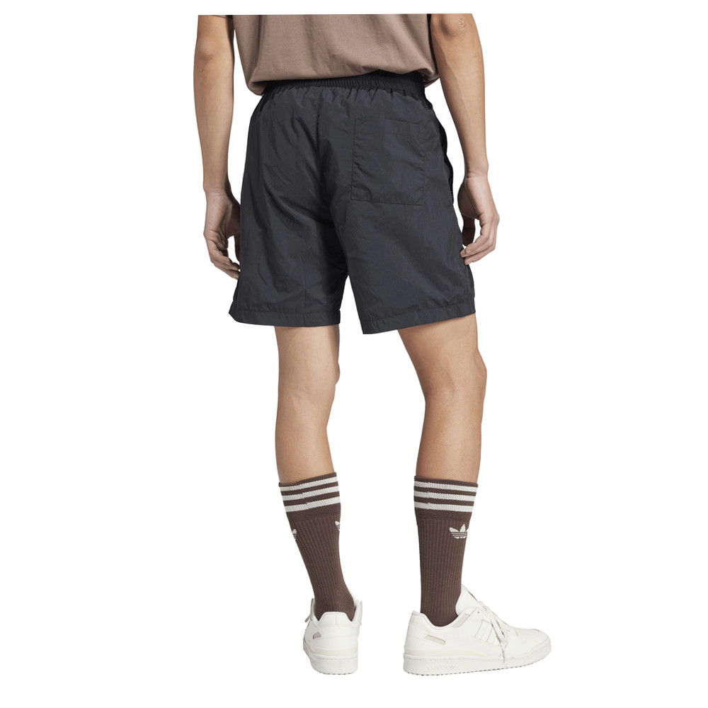 adidas Trefoil Essentials Woven Shorts Mens Black Casual Athletic Bottoms JW6016