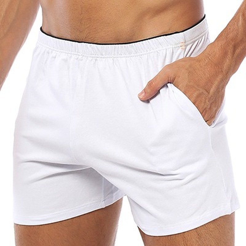 Men’s Cotton Boxer Shorts Underwear Casual Under Trunks Comfortable Home Wear