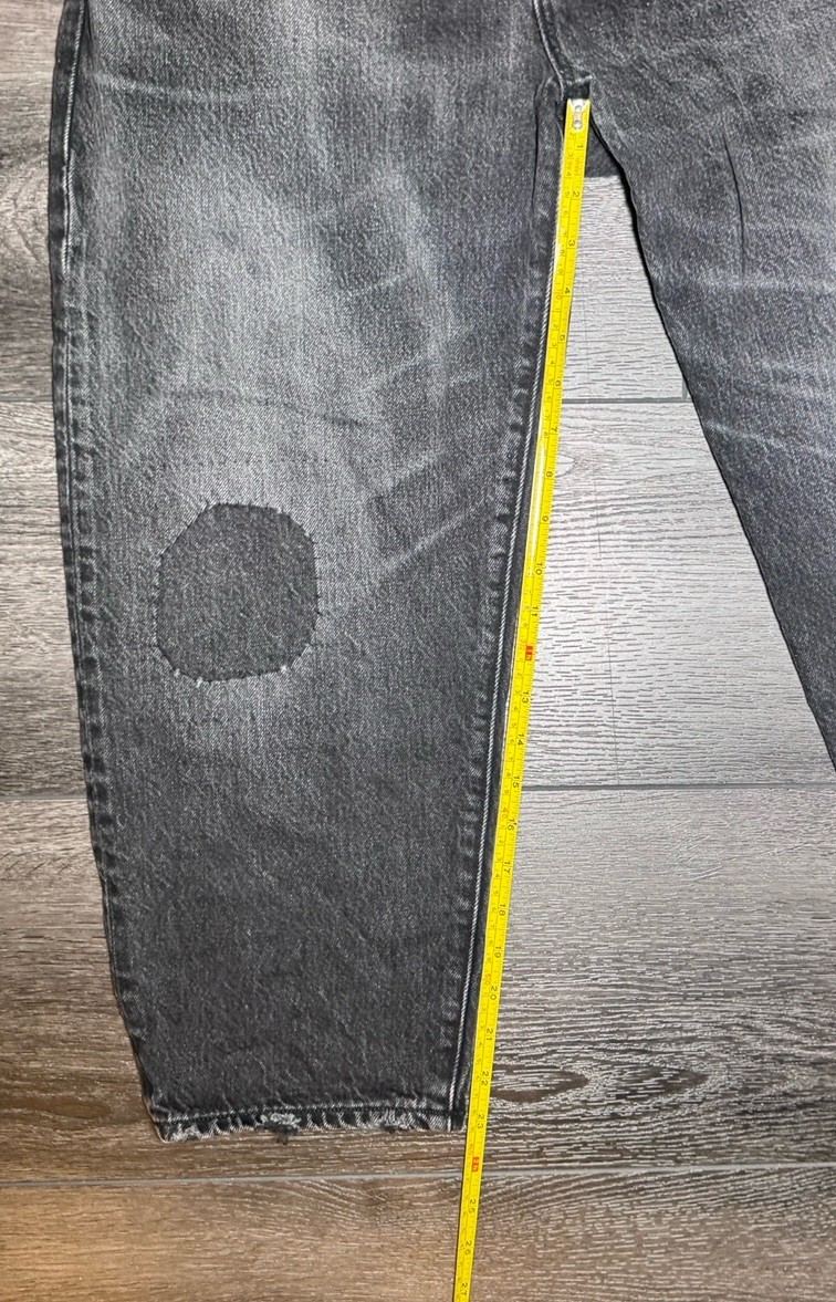 LEVI’S® Made & Crafted JAPAN Patchwork Women’s Barrel Jeans – Side 31 – Black