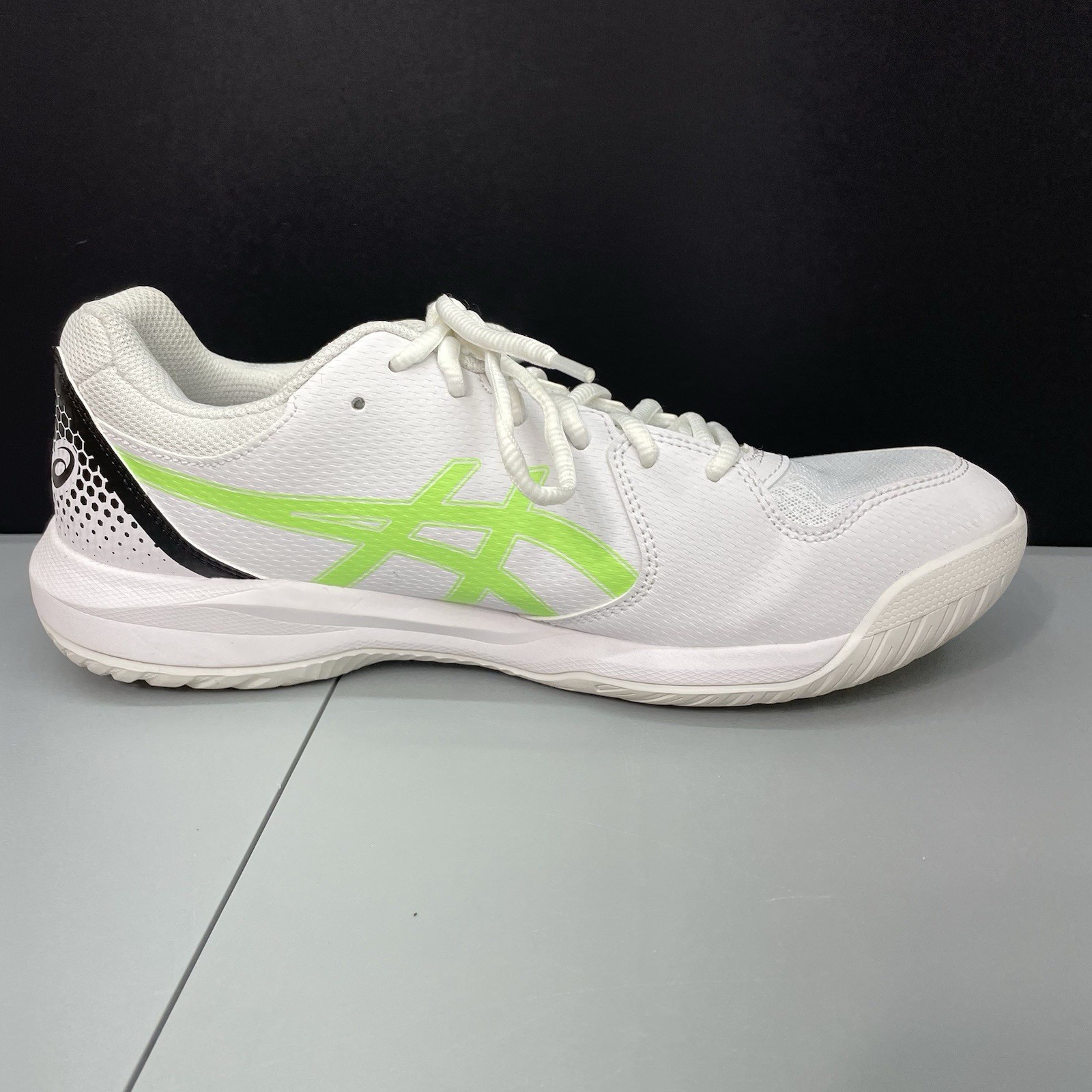 Asics Gel Dedicate 8 Sneakers Shoes Court Tennis Pickleball White Mens 9.5