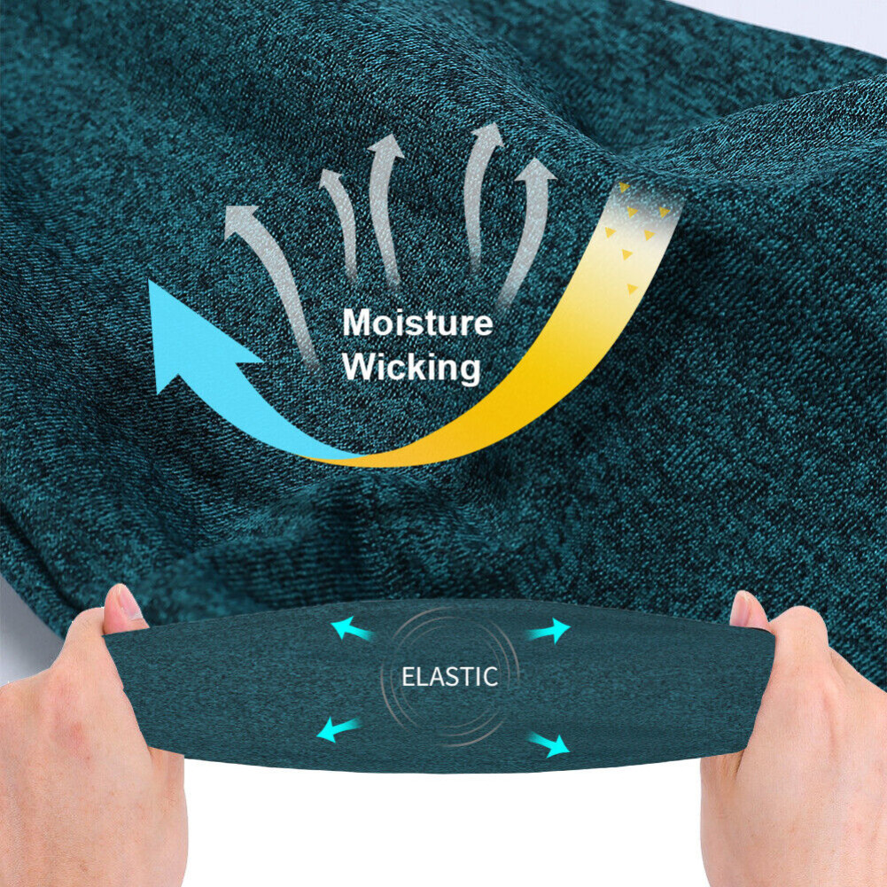 Sports Headband Fitnesss Yoga Gym Basketball Sweatband Hair Wraps for Men Women