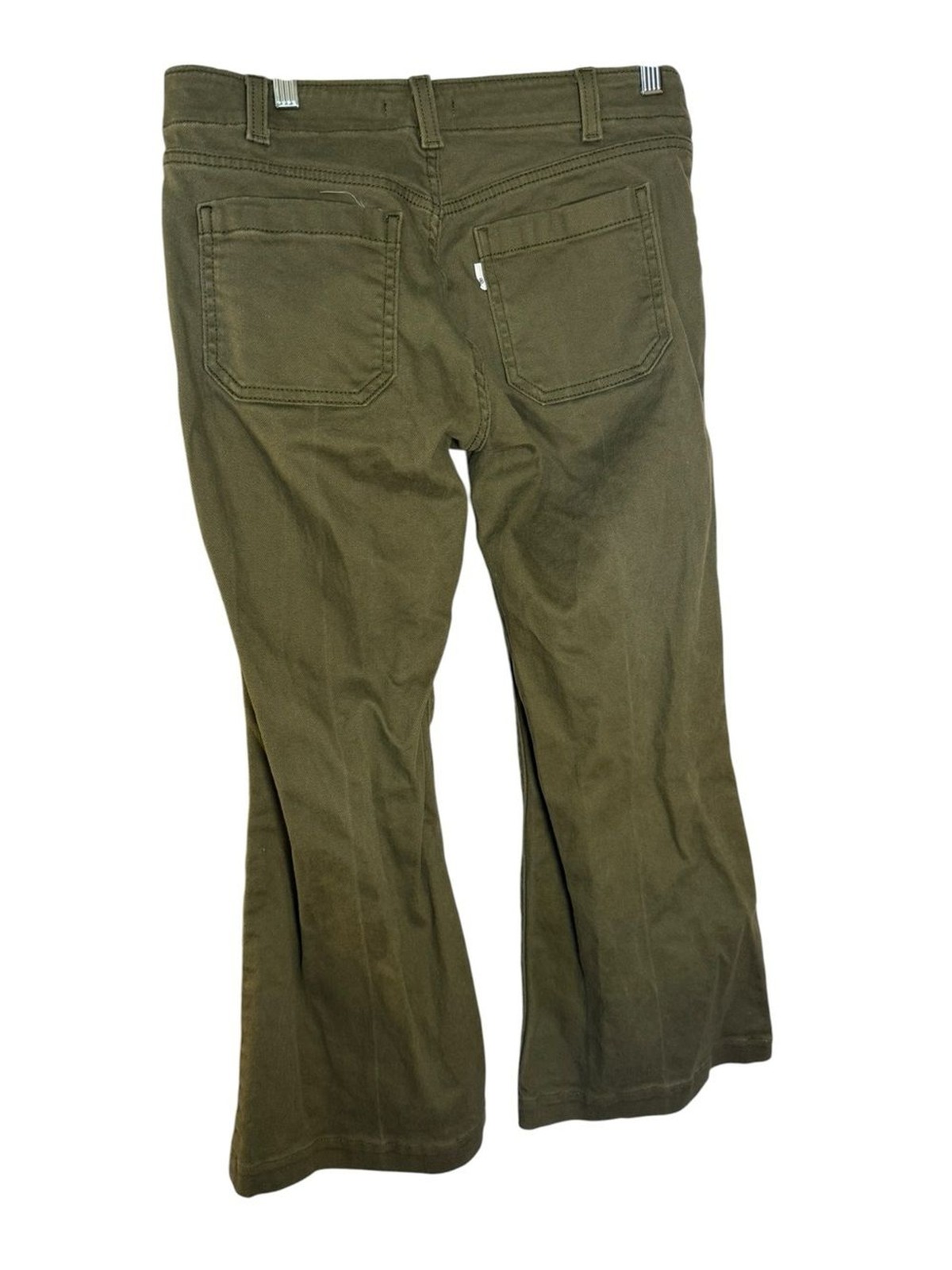 Art Class Olive Green Superlow Flare Pants Girls Size 28