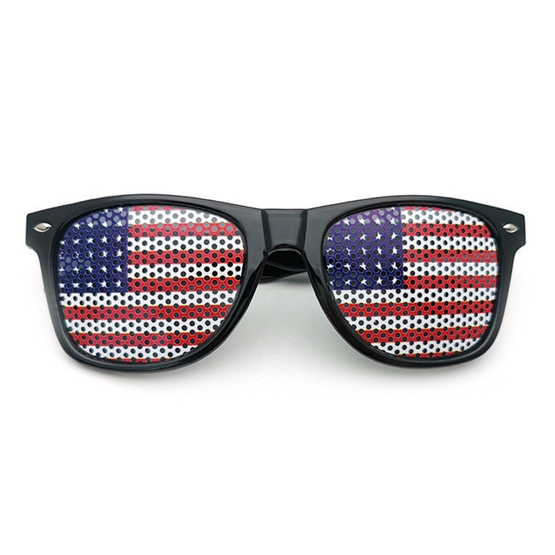 Classicretro Sunglasses USA American Flag Stars & Steipes Patriotic Square