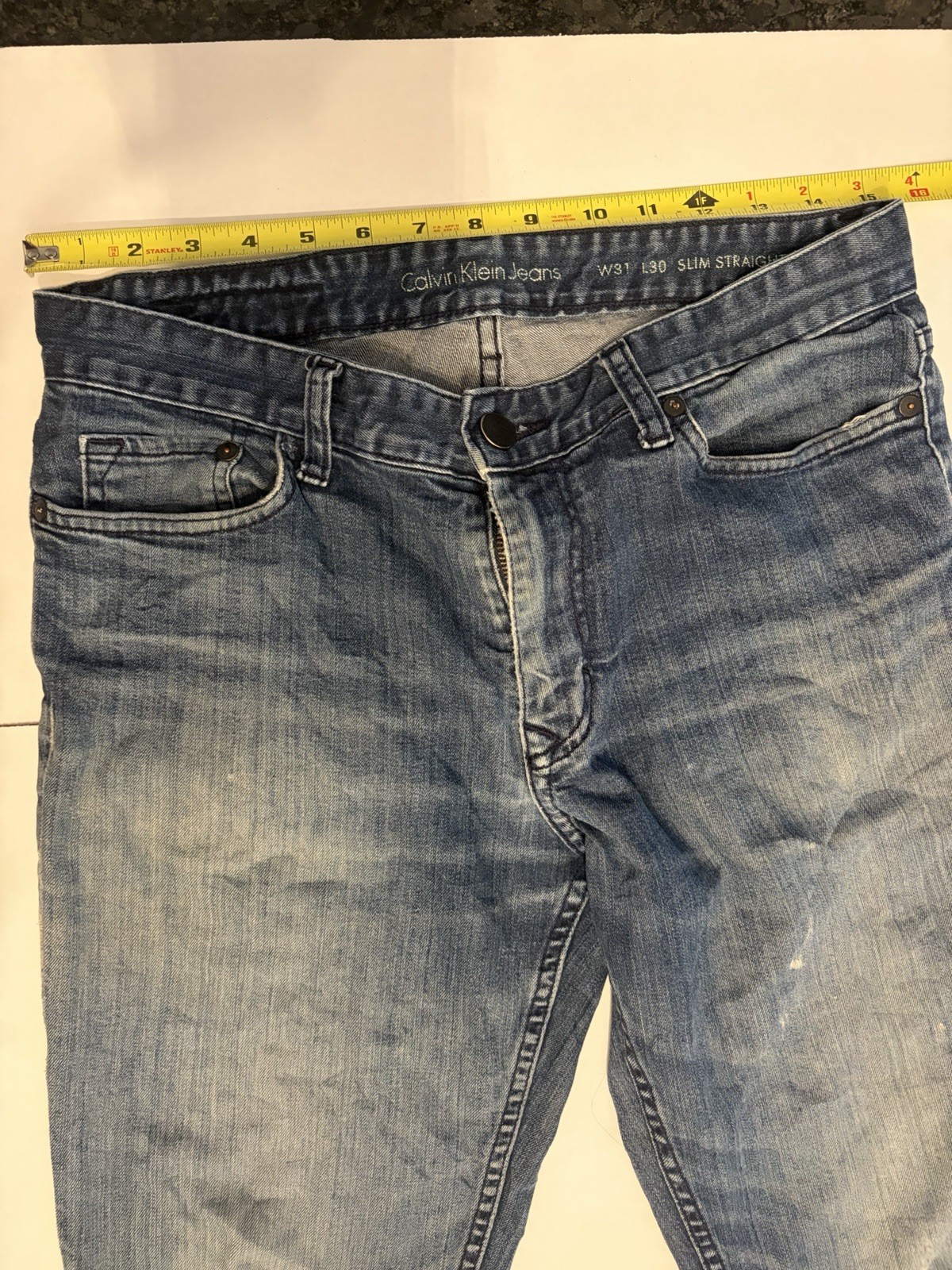 Calvin Klein Slim Straight Jeans