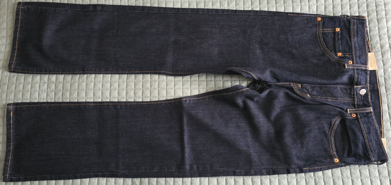 NWT Levi’s 517 Bootcut Jeans Mens 31×30 Blue Dark Wash Demin Cotton Western NEW