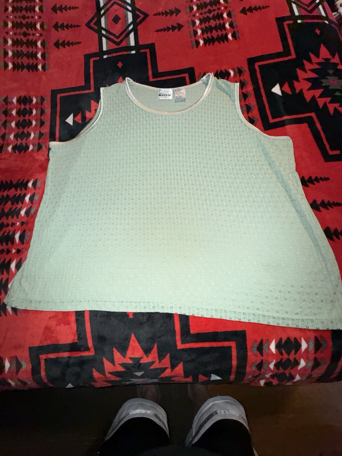 Vintage Bentley Plus Size 3X Made In Korea Women’s Sleeveless Knit Tank Top 90s
