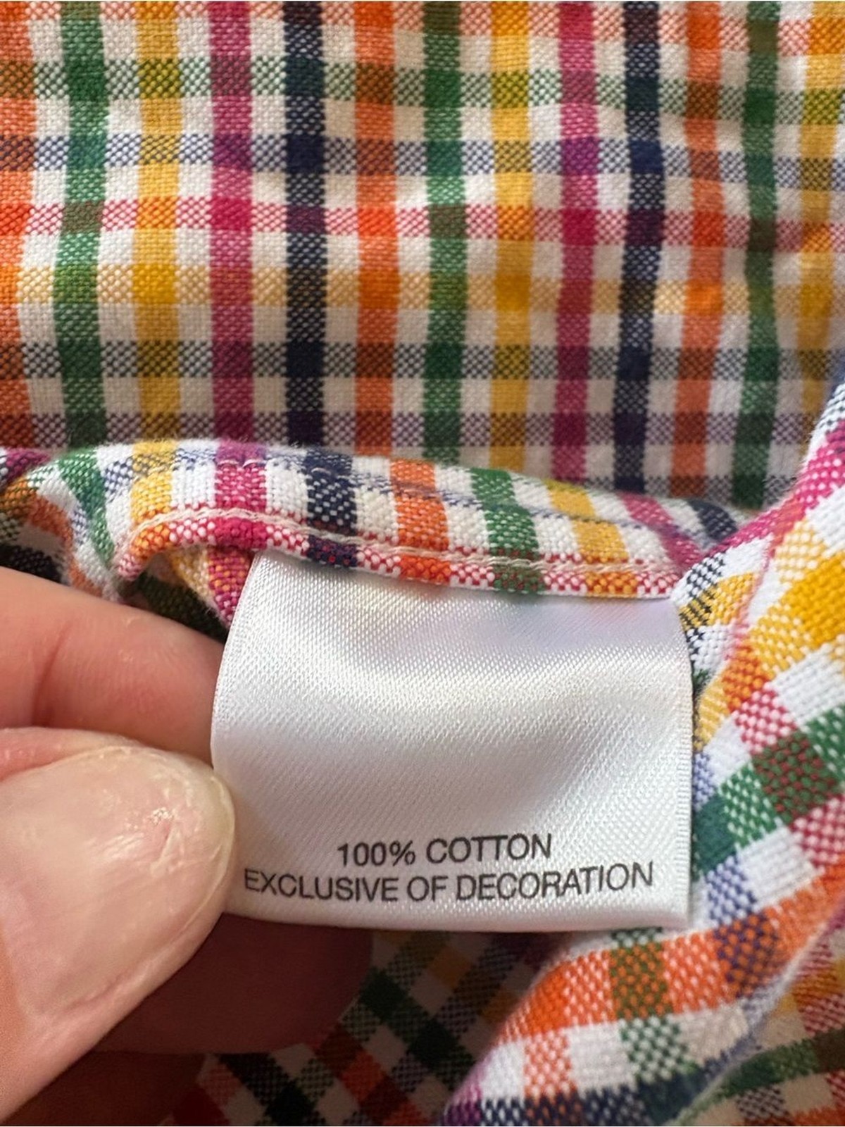 Cremieux Classics Men’s Multicolor Plaid Cotton Button-Down Shirt | Size XL