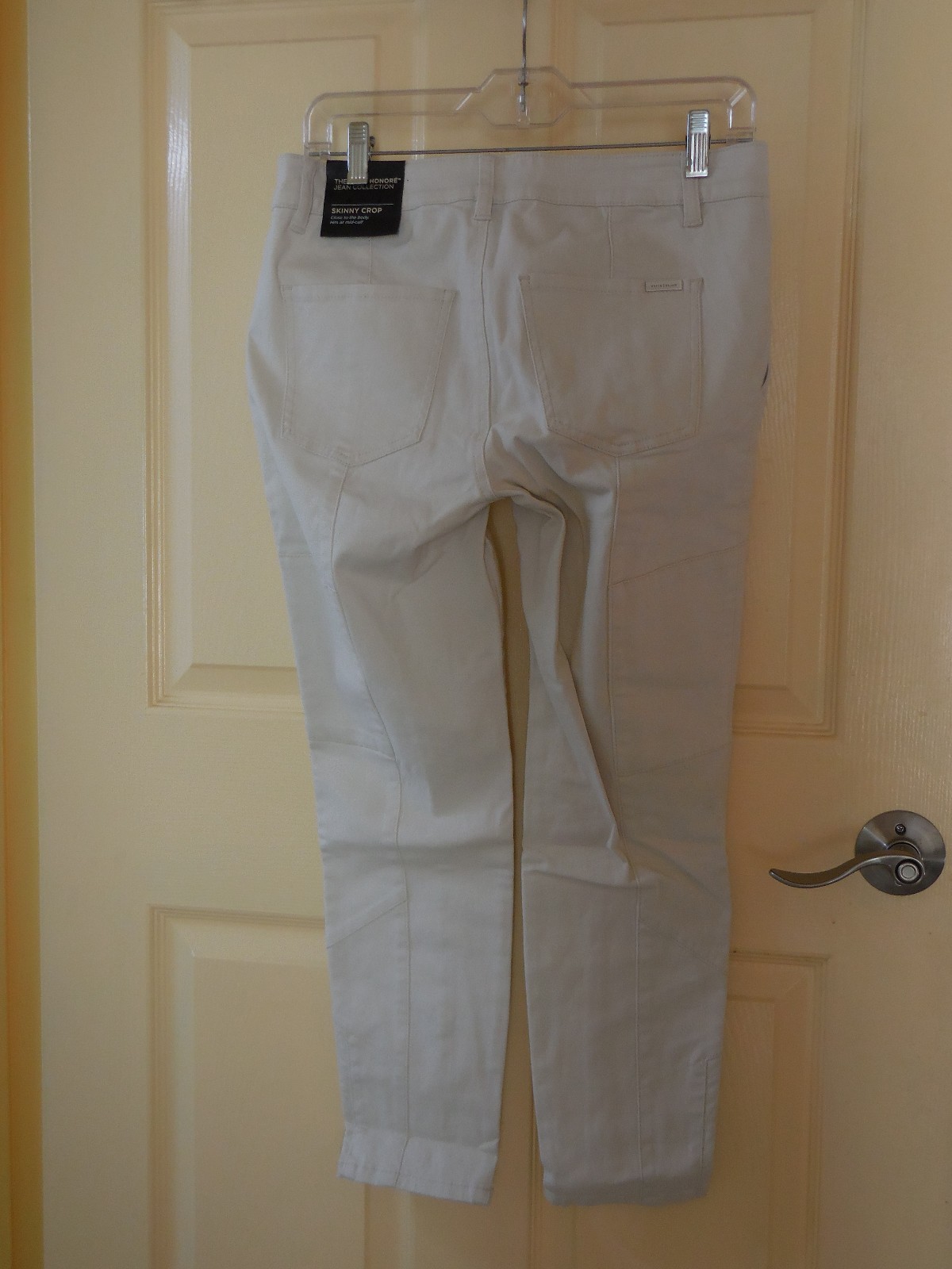 WHBM Jean Collection SKINNY CROP JEANS With Utility Detail Please Choose Size
