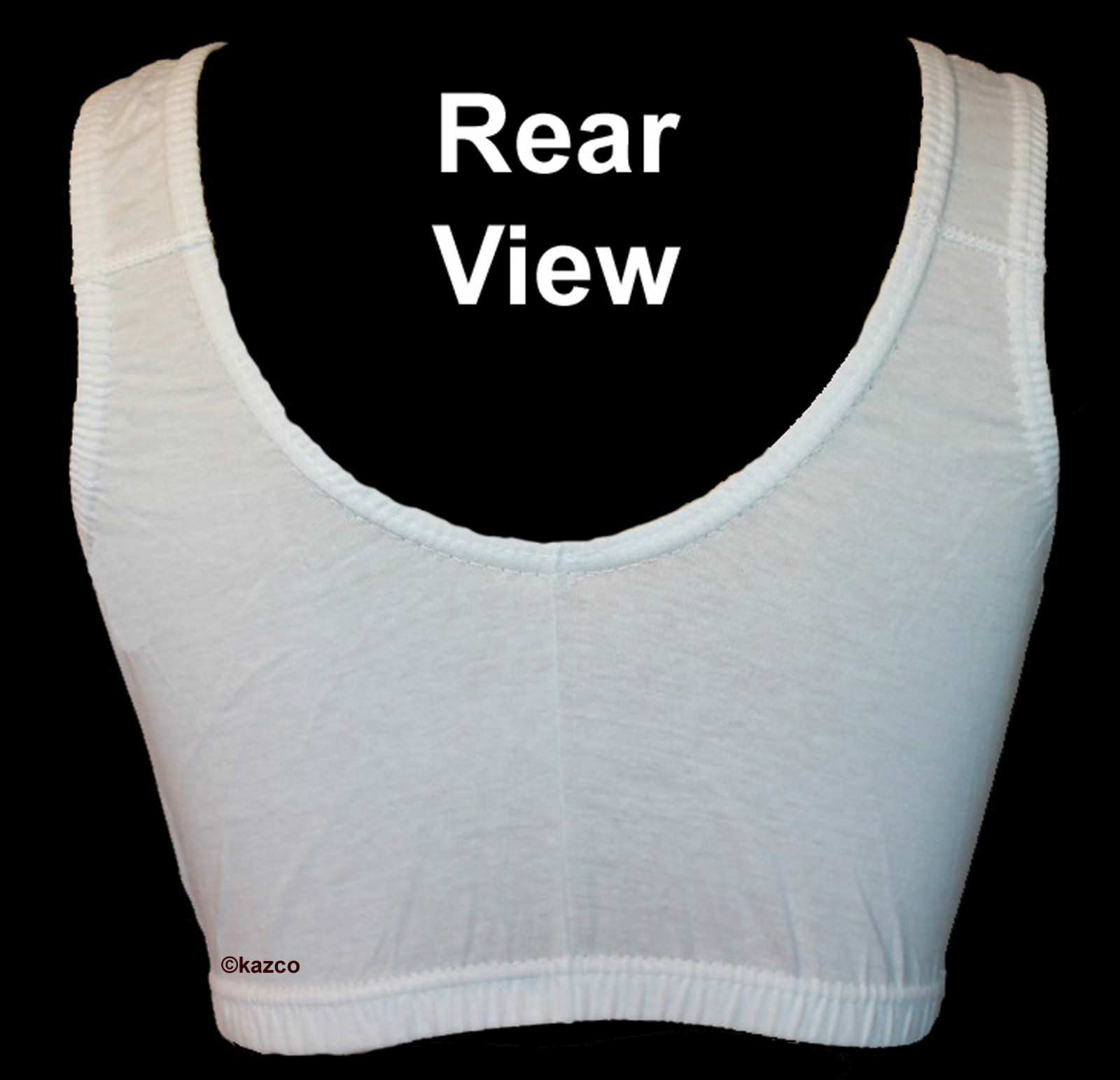 Ladies COTTON PULL ON BRA White Chest Size 32 to 52 Cup B – DD Non Wire Bra