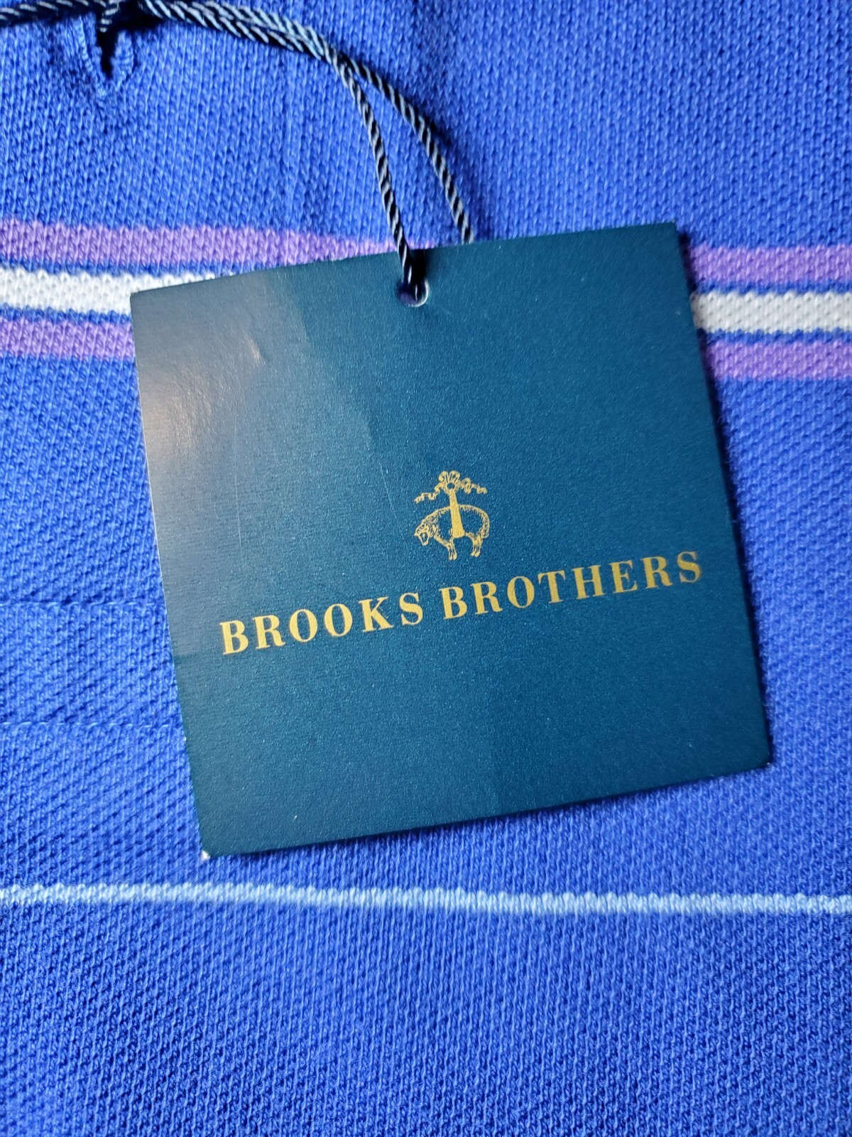 Brooks Brothers 2xl Performance Polo Slim Fit Shirt With Tags. CHECK DESCRIPTION