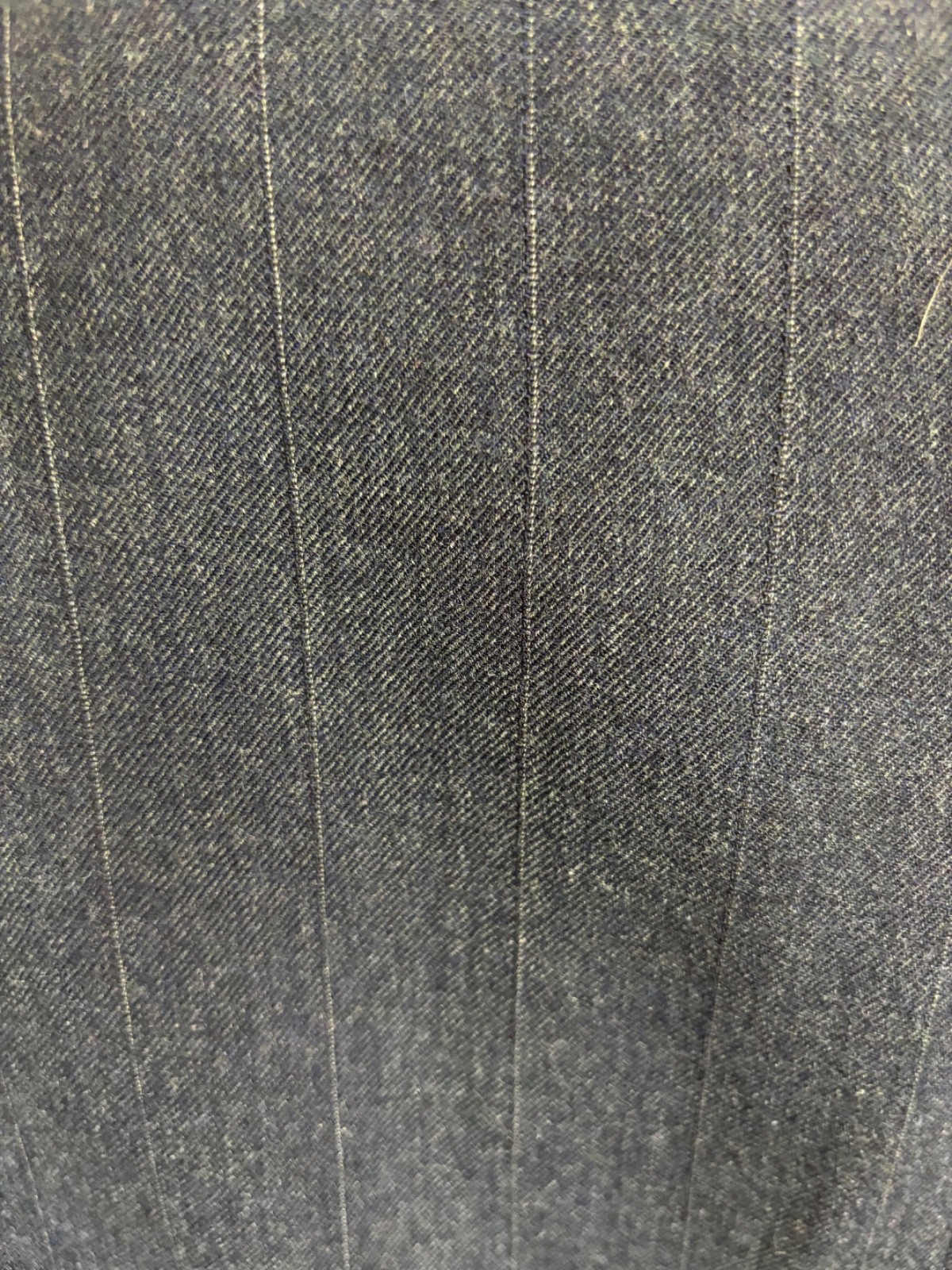 Vintage Jules Pilch Suit Gray Pinstripe 2-Piece Classic Tailored Menswear 44R