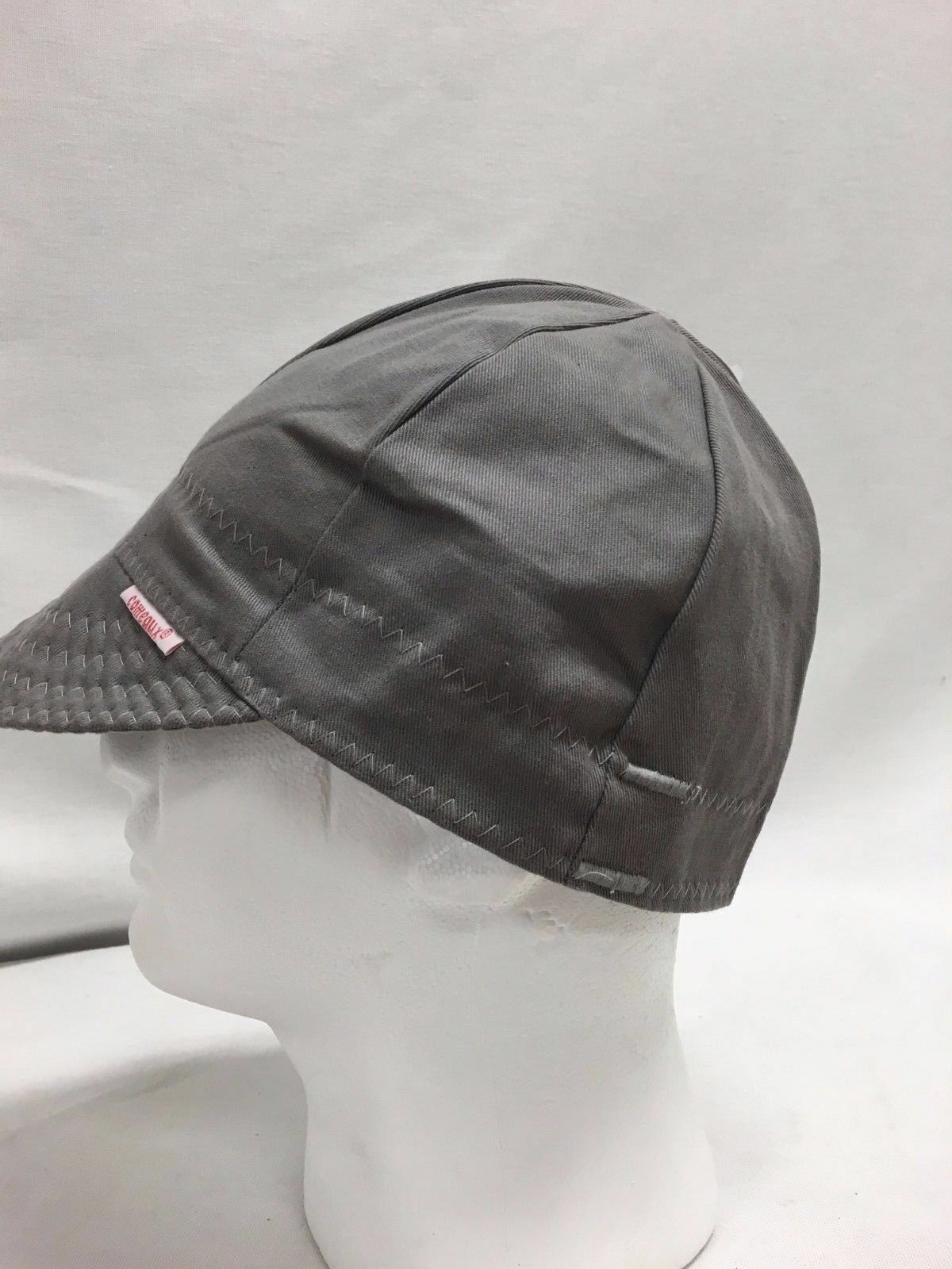 NWT 12 (1 dozen) Comeaux Caps Welding Welders Hats Gray Grey Reversible Sized
