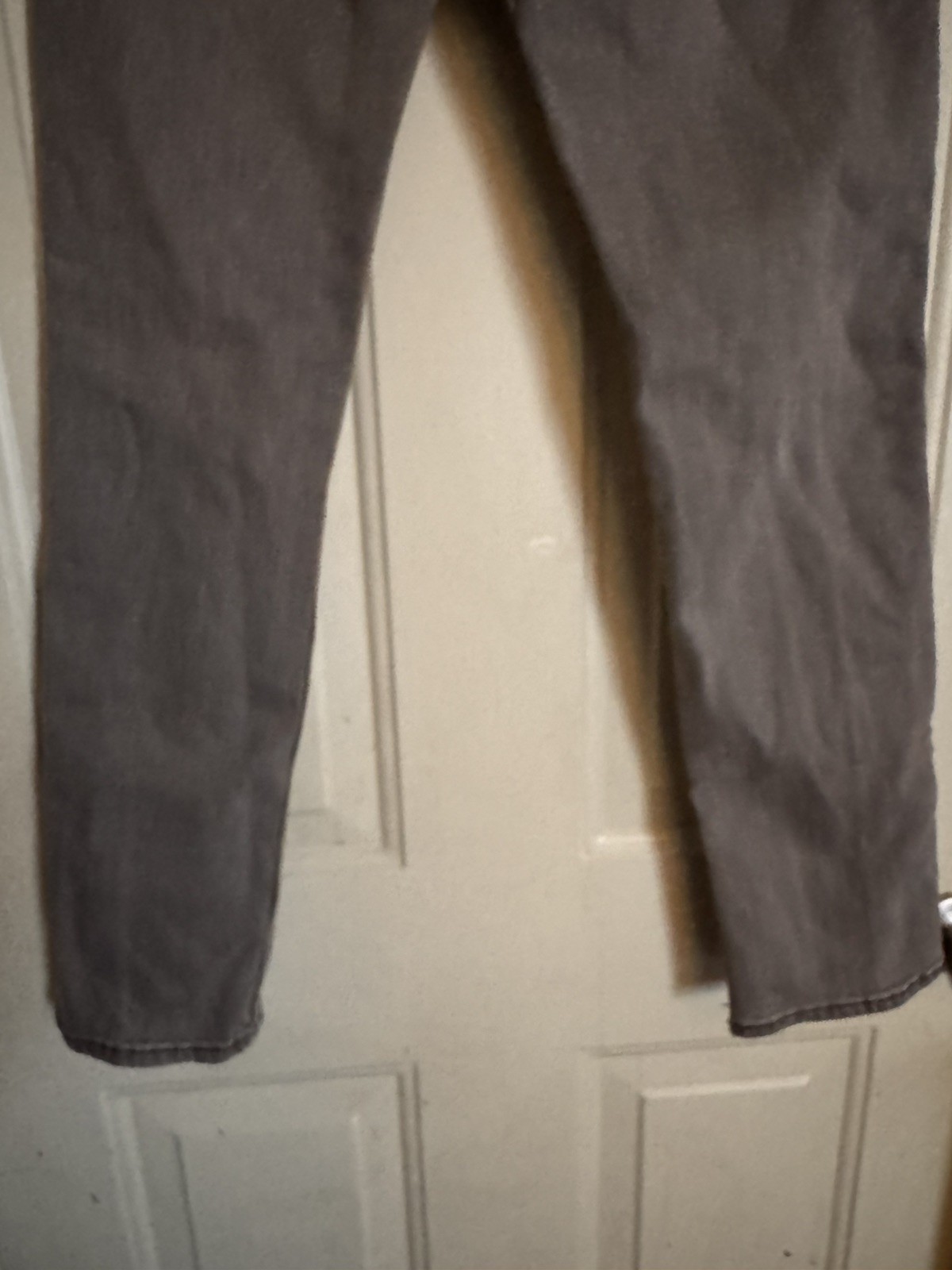 Denizen Levis Womens Gray Skinny Jeans Stretch Denim Charcoal Wash Casual 28×30