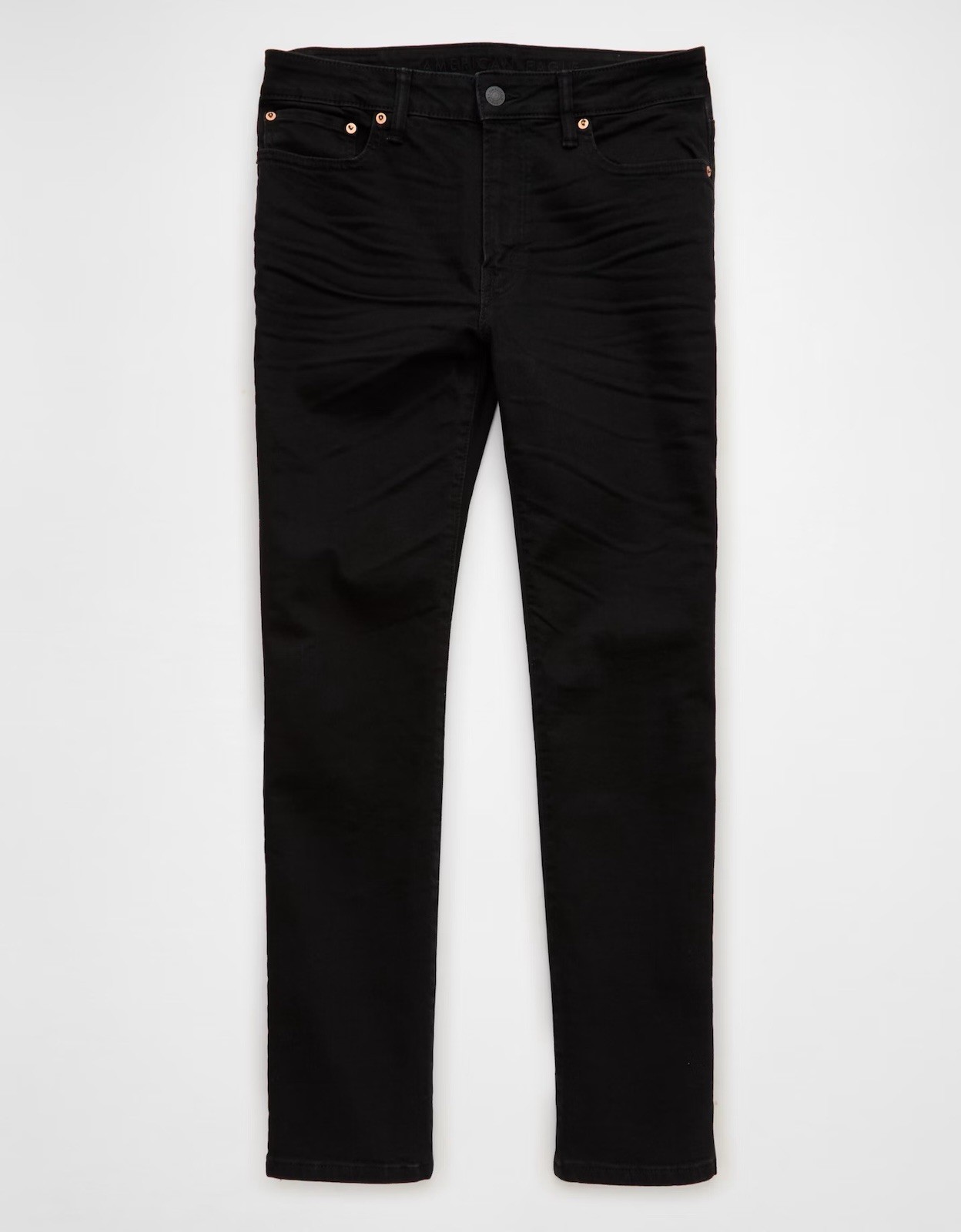 American Eagle Mens Size 29×30 Slim Straight AirFlex Black Denim Jeans