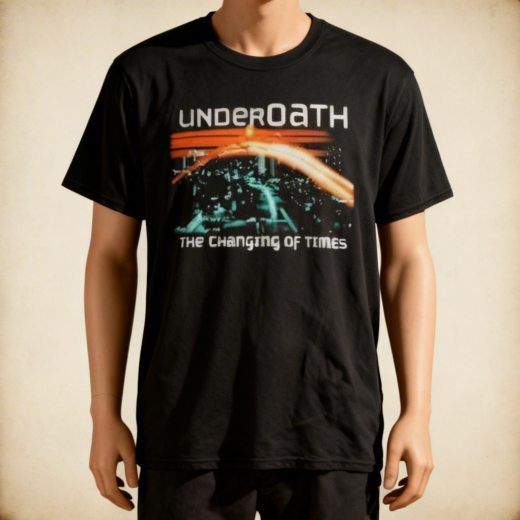 Underoath The Changing Of Times T-shirt, size S-5XL NWT
