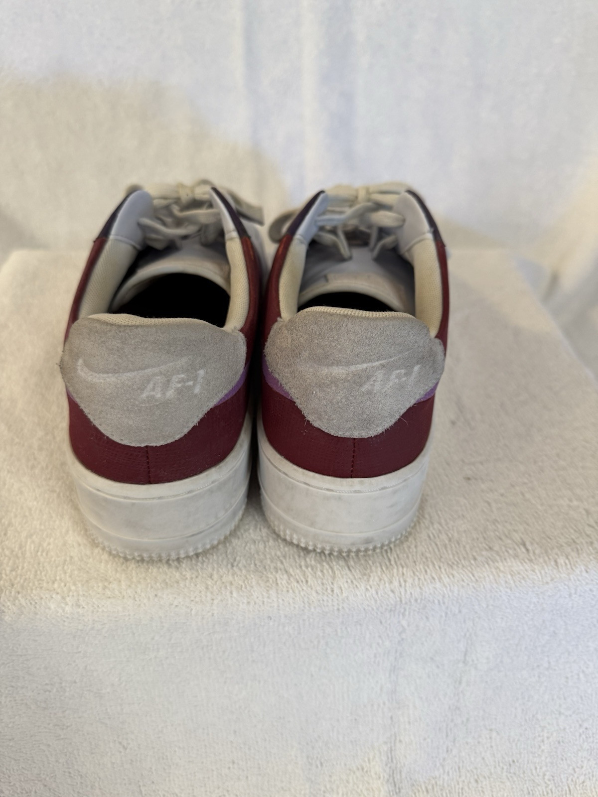 Nike Air Force 1 Sage Low Lx Women’s 9.5 Shoes White/Pink/Purple/Burgendy