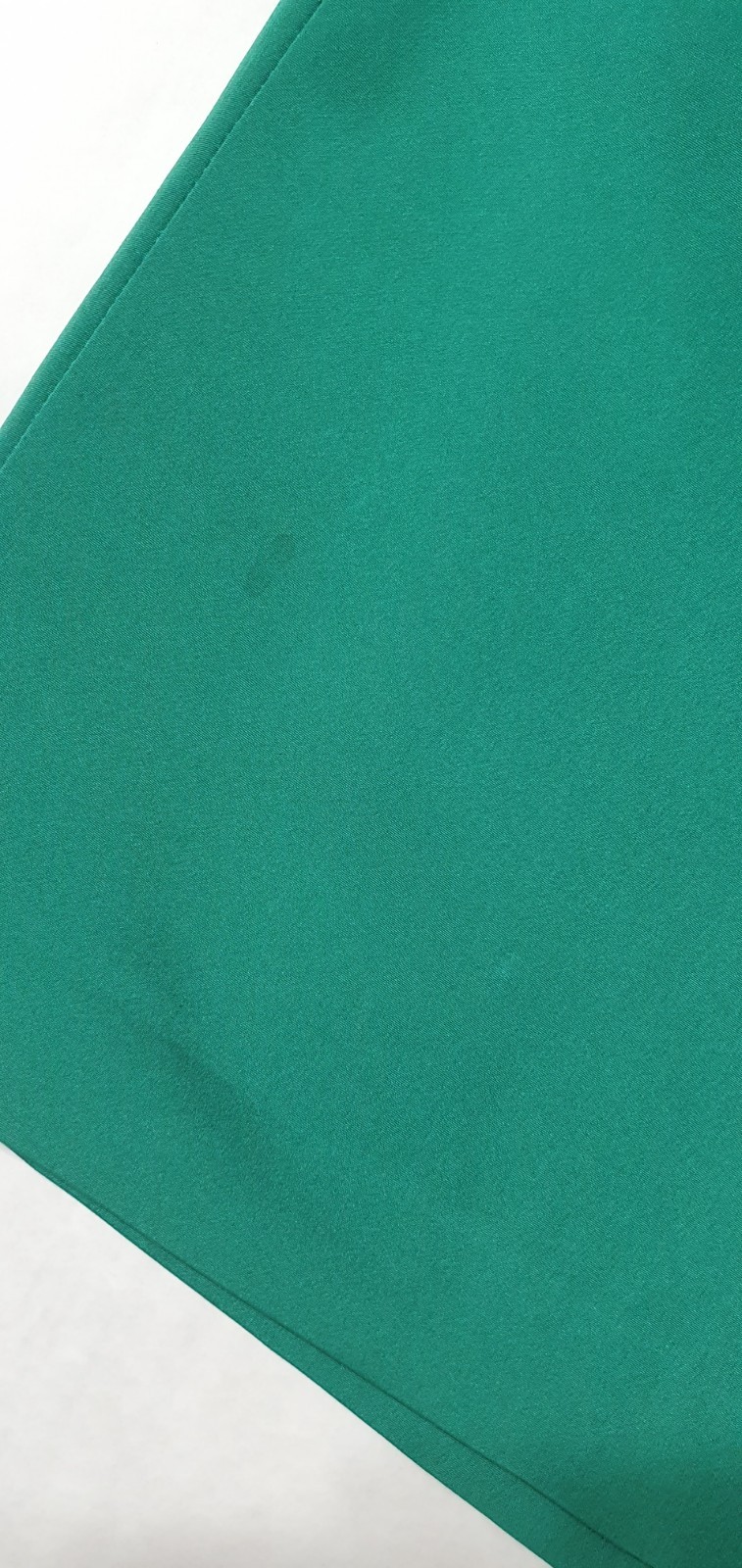 ESCADA Emerald Green Silk Blend Skirt Suit Jacket Set Size 46 EU / 16 US Vintage