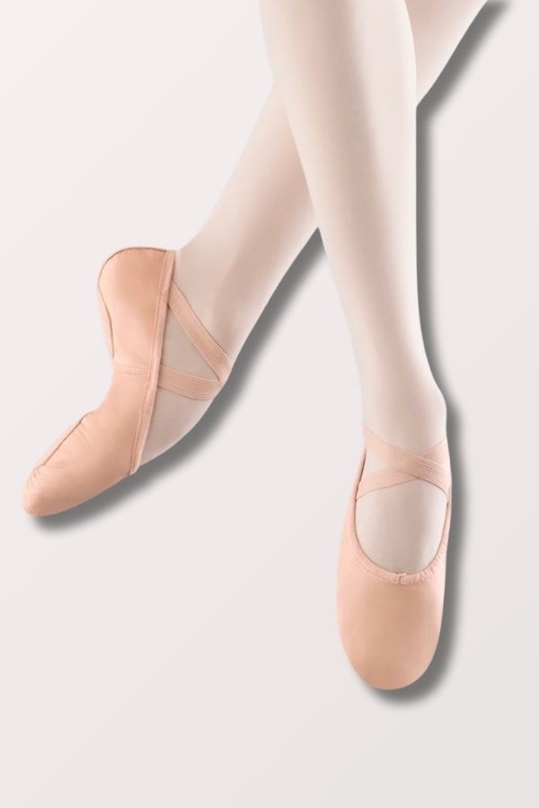 NEW Bloch Ladies Prolite 2 Leather Ballet Shoes in Pink (Style S0208L)